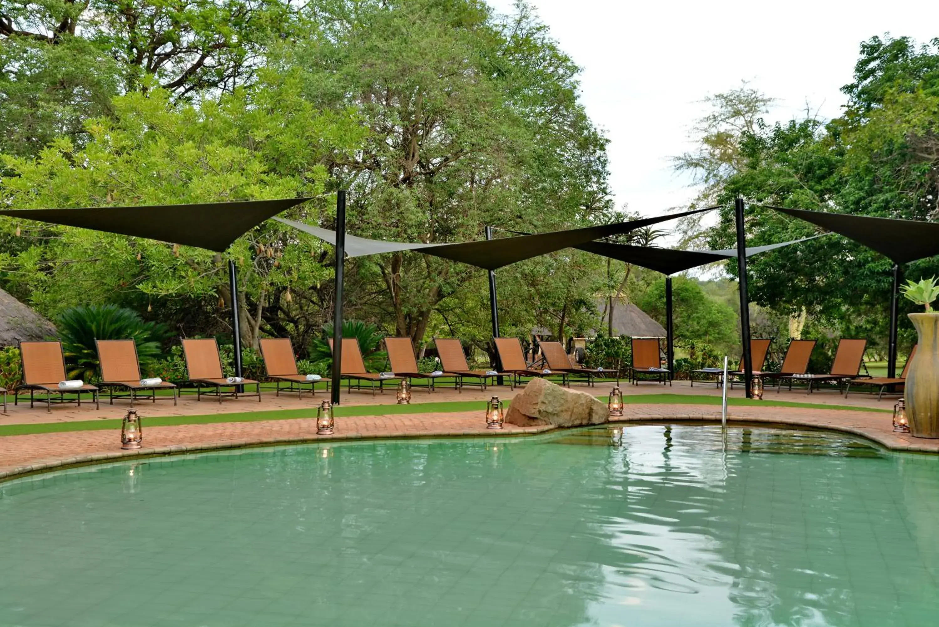 Swimming pool in Mabula Game Lodge Swimming pool in Mabula Game Lodge