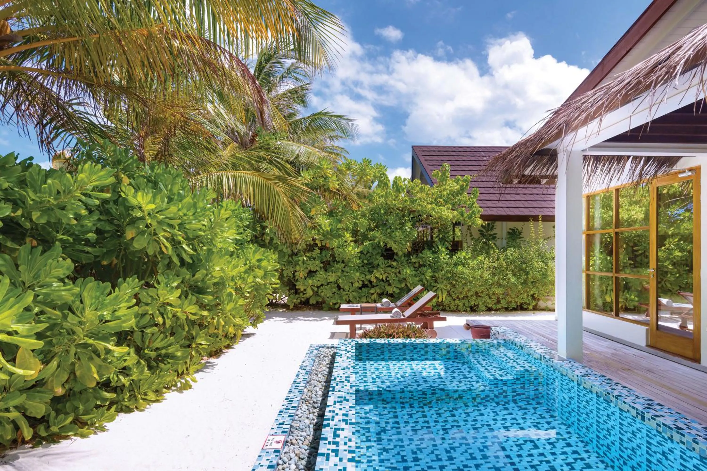 Pool view in OBLU SELECT Sangeli - Premium All Inclusive with Free Transfers