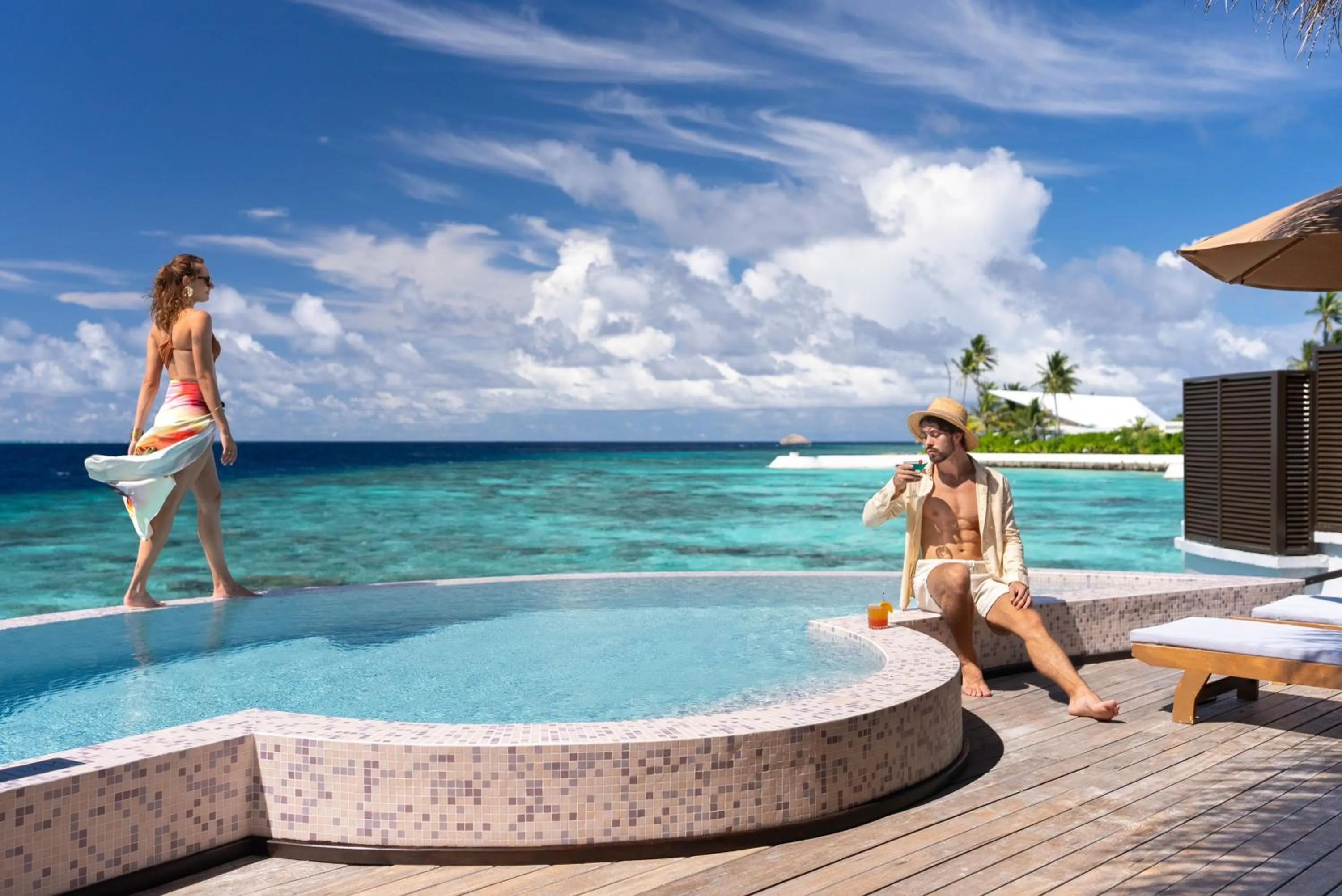 Pool view in OBLU SELECT Sangeli - Premium All Inclusive with Free Transfers