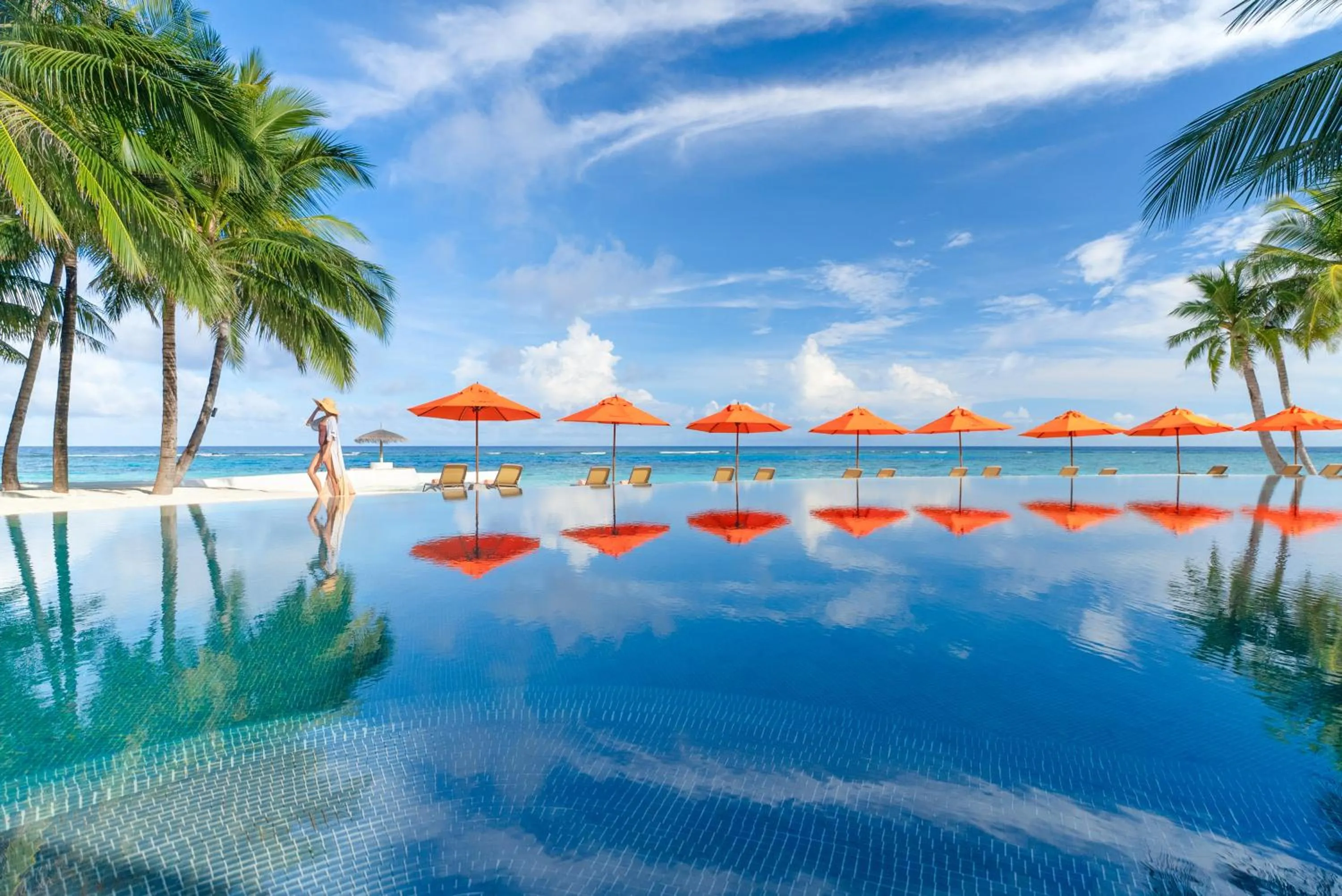 Pool view in OBLU SELECT Sangeli - Premium All Inclusive with Free Transfers