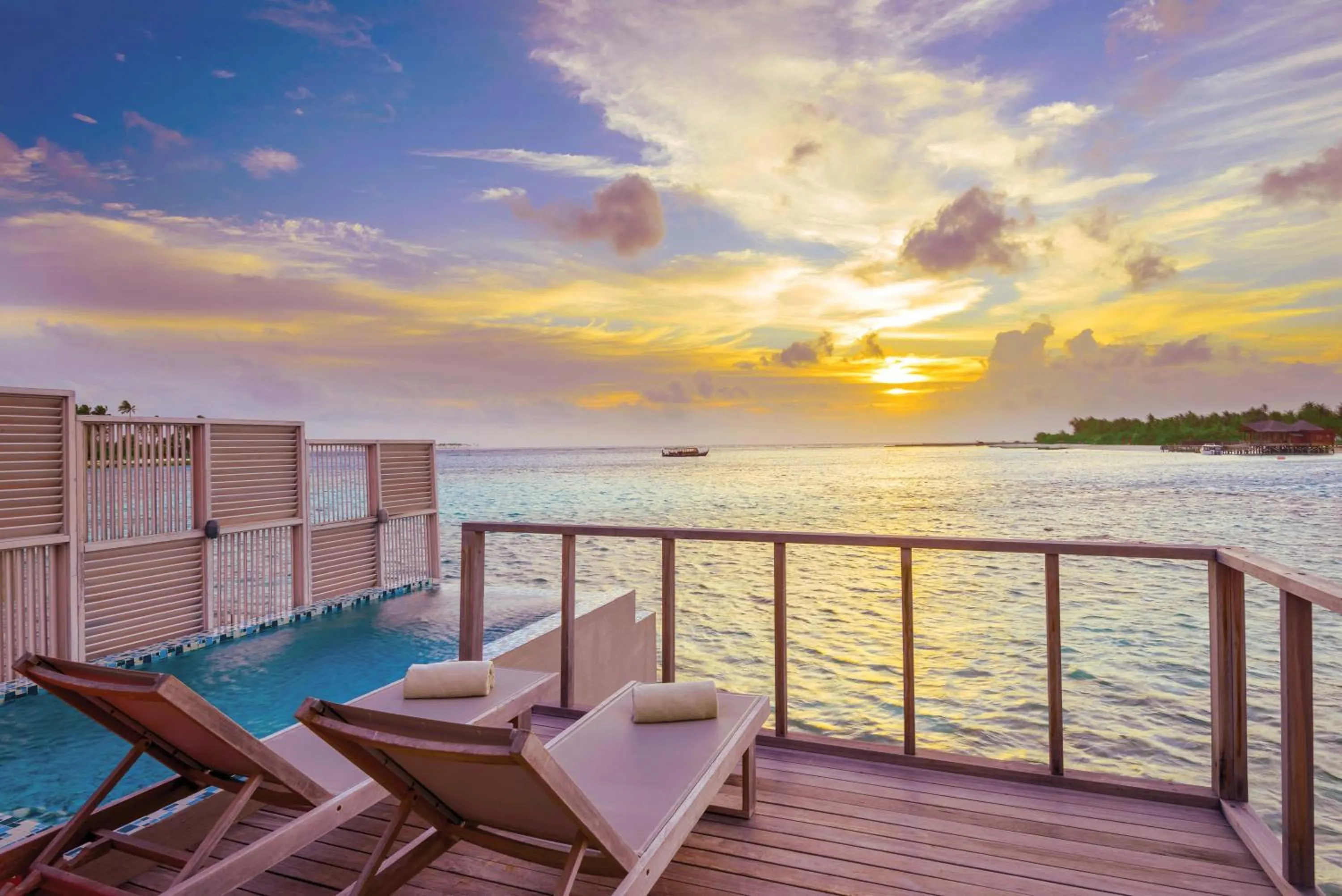 Pool view in OBLU SELECT Sangeli - Premium All Inclusive with Free Transfers