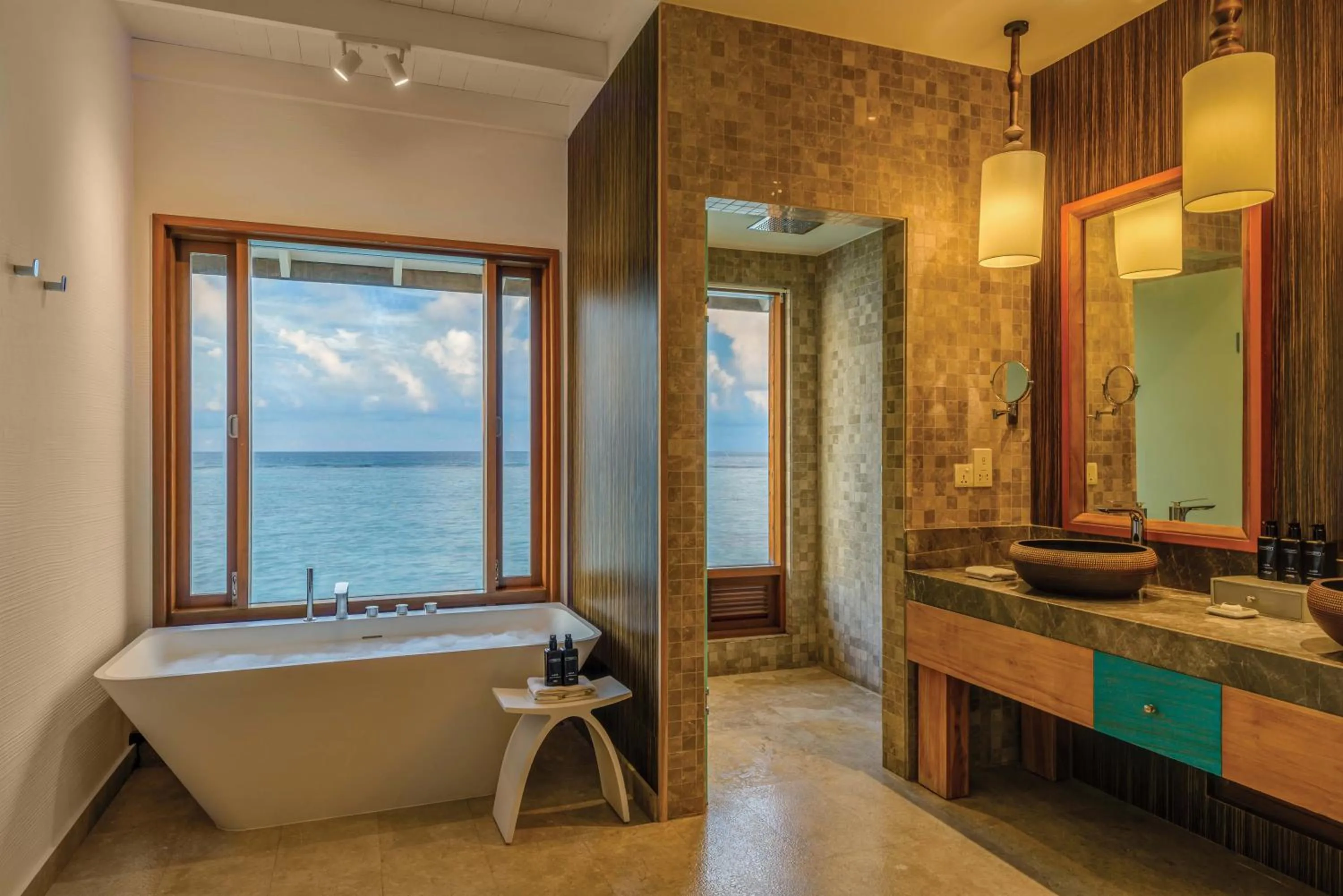 Bathroom in OBLU SELECT Sangeli - Premium All Inclusive with Free Transfers