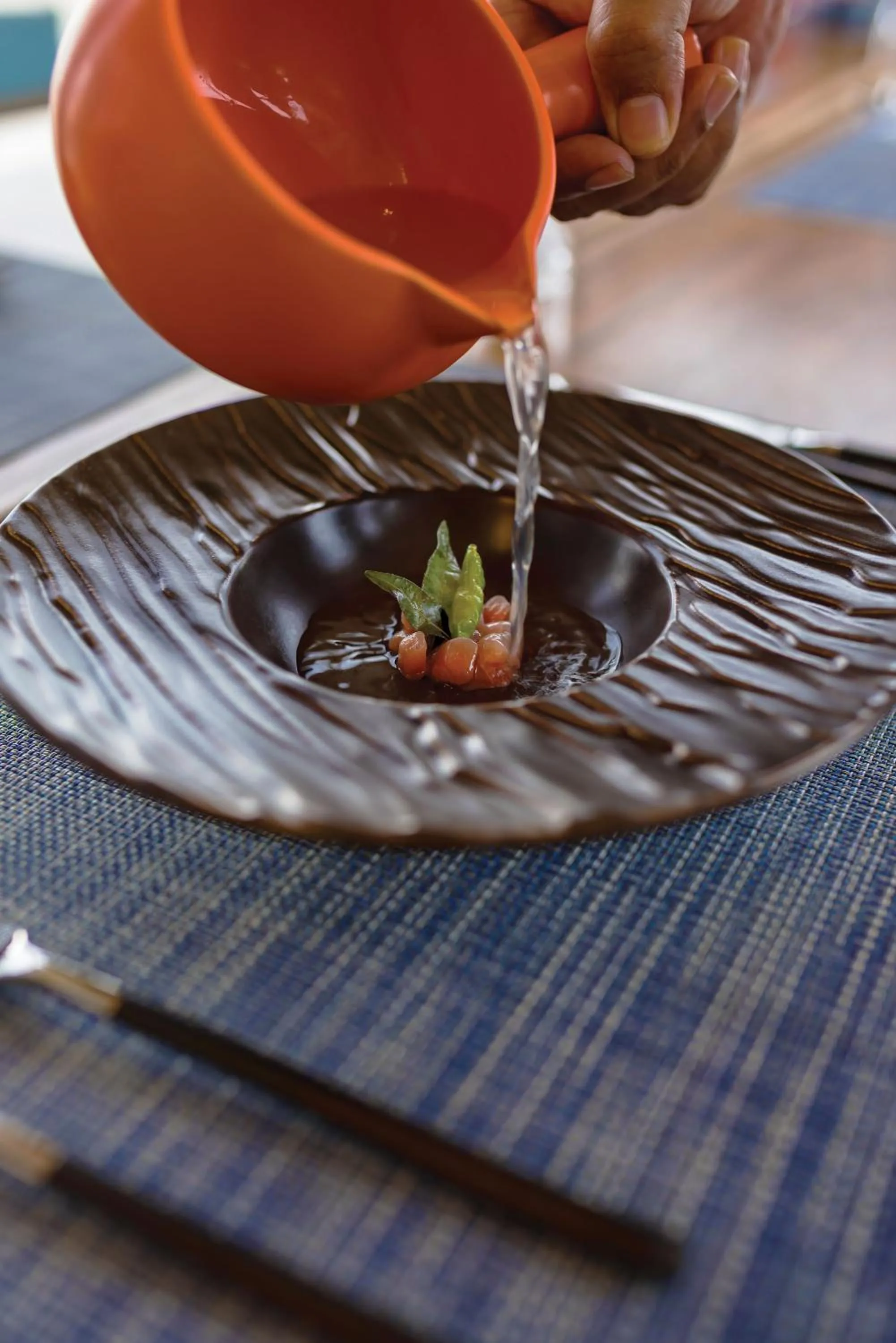 Food close-up in OBLU SELECT Sangeli - Premium All Inclusive with Free Transfers