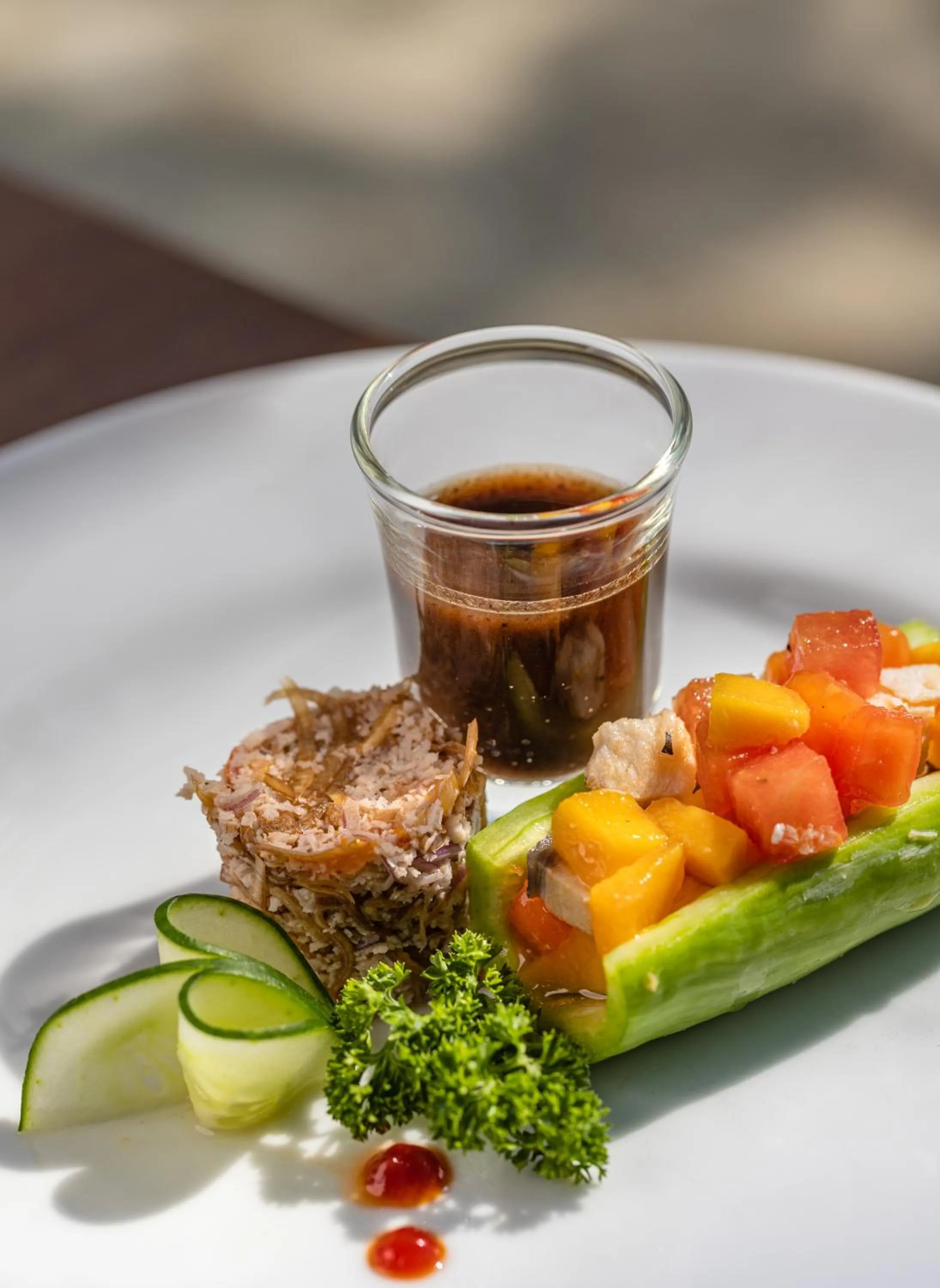 Food close-up in Heritance Ayurveda - All Meals and Treatments