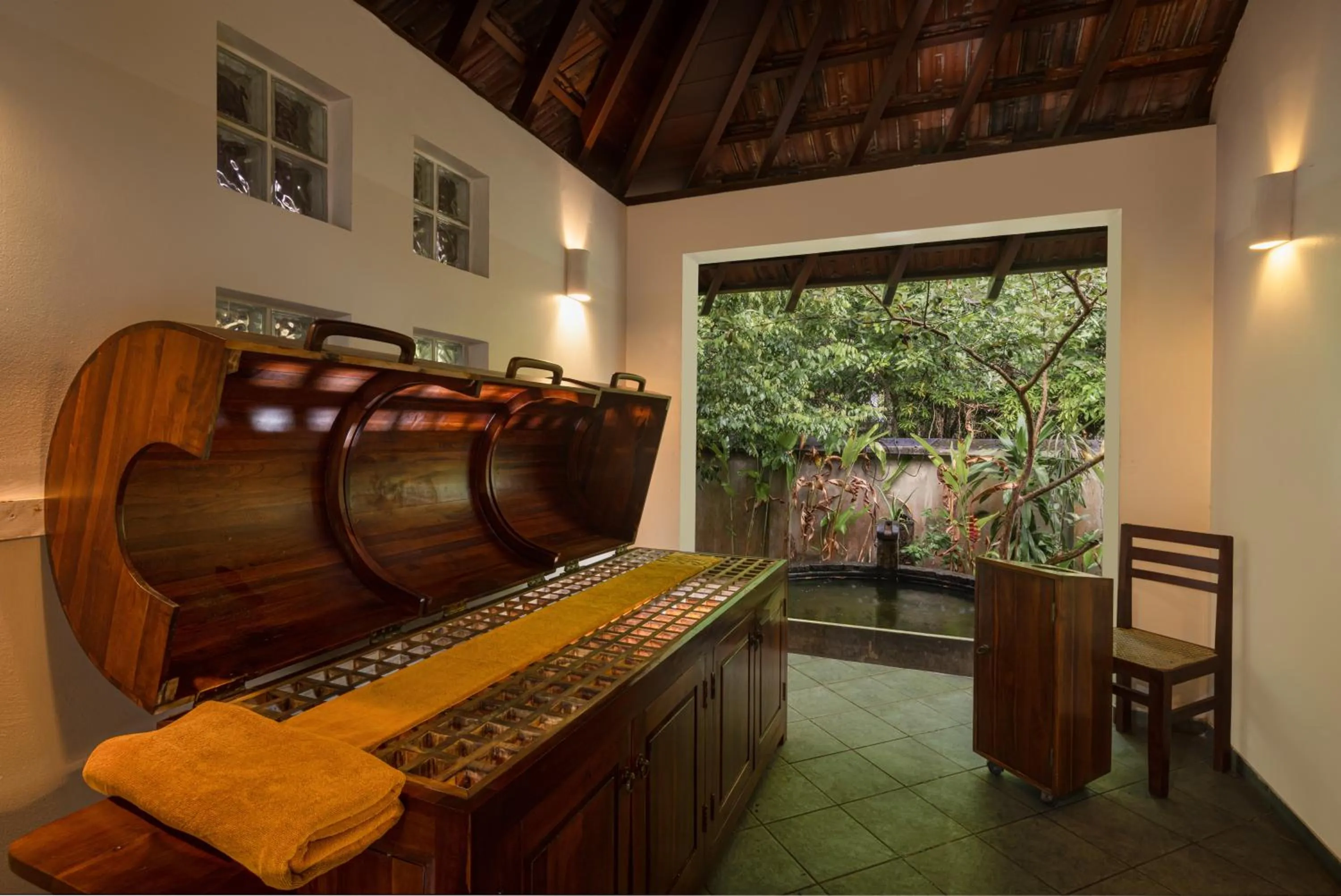 Steam room in Heritance Ayurveda - All Meals and Treatments
