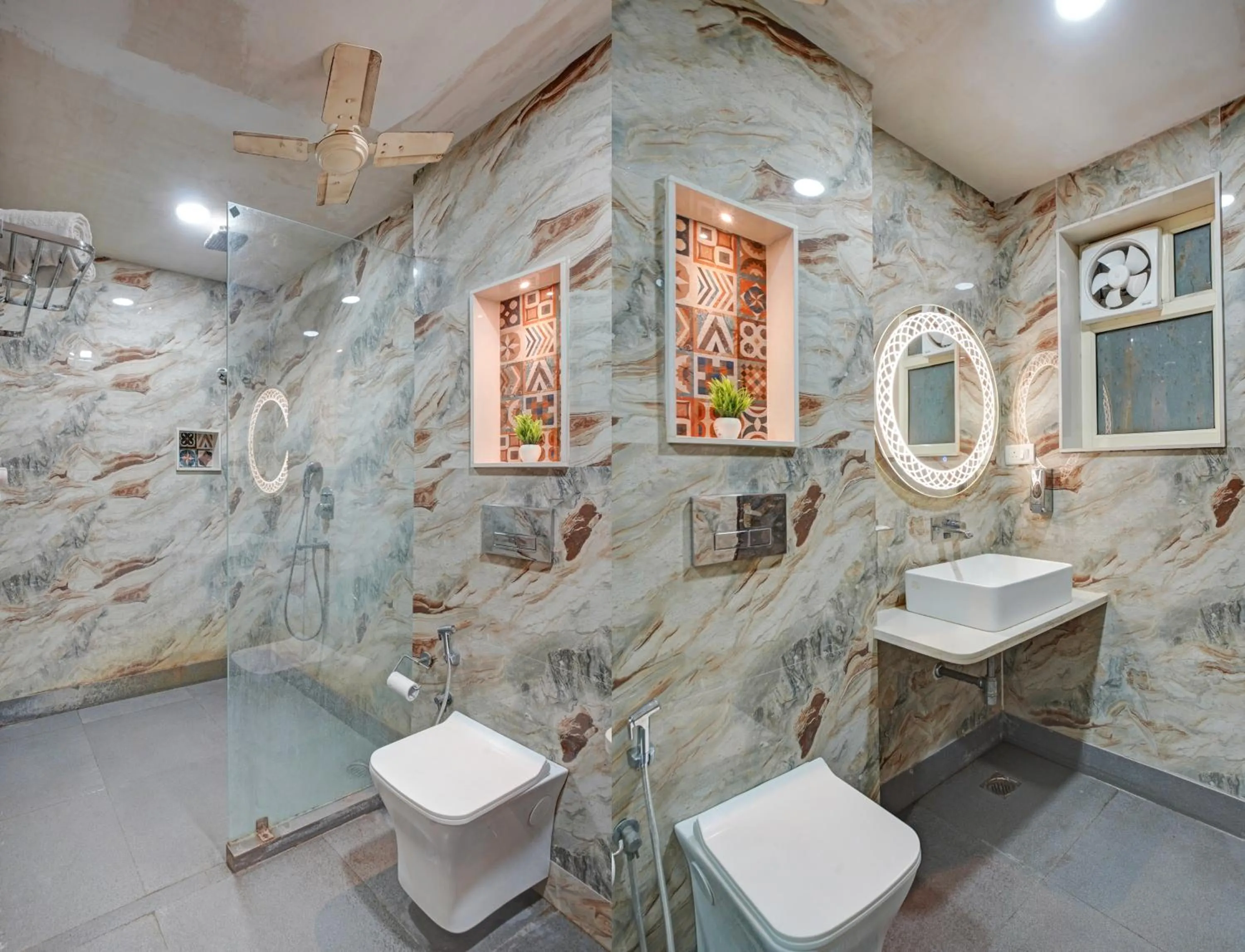 Shower in Hindustan By Backpackers Heaven - Traveller's Choice Award 2025 Best of Best Winning Hotel
