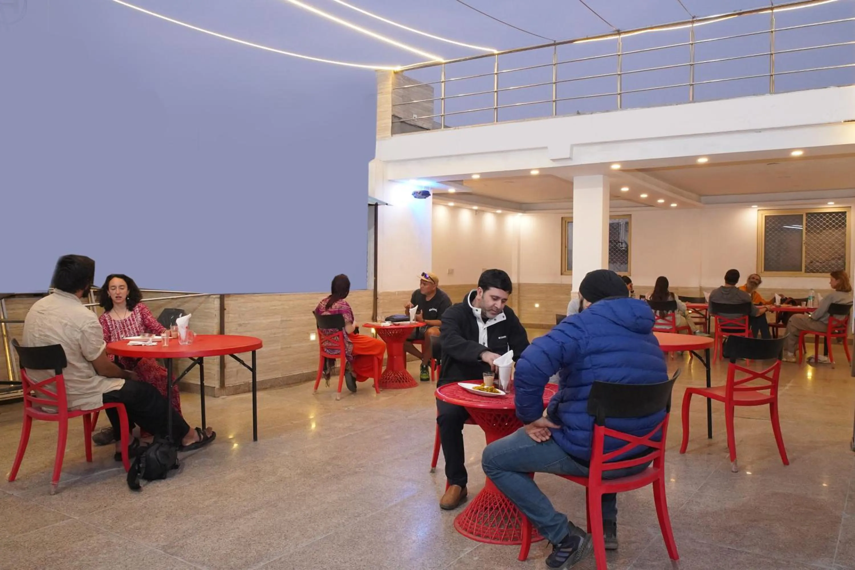 Restaurant/places to eat in Hindustan By Backpackers Heaven - Traveller's Choice Award 2025 Best of Best Winning Hotel