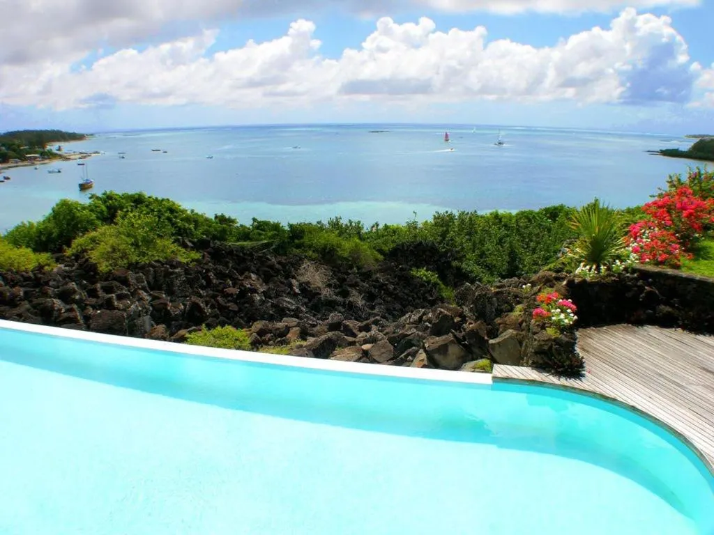 Pool view in Villa Kai