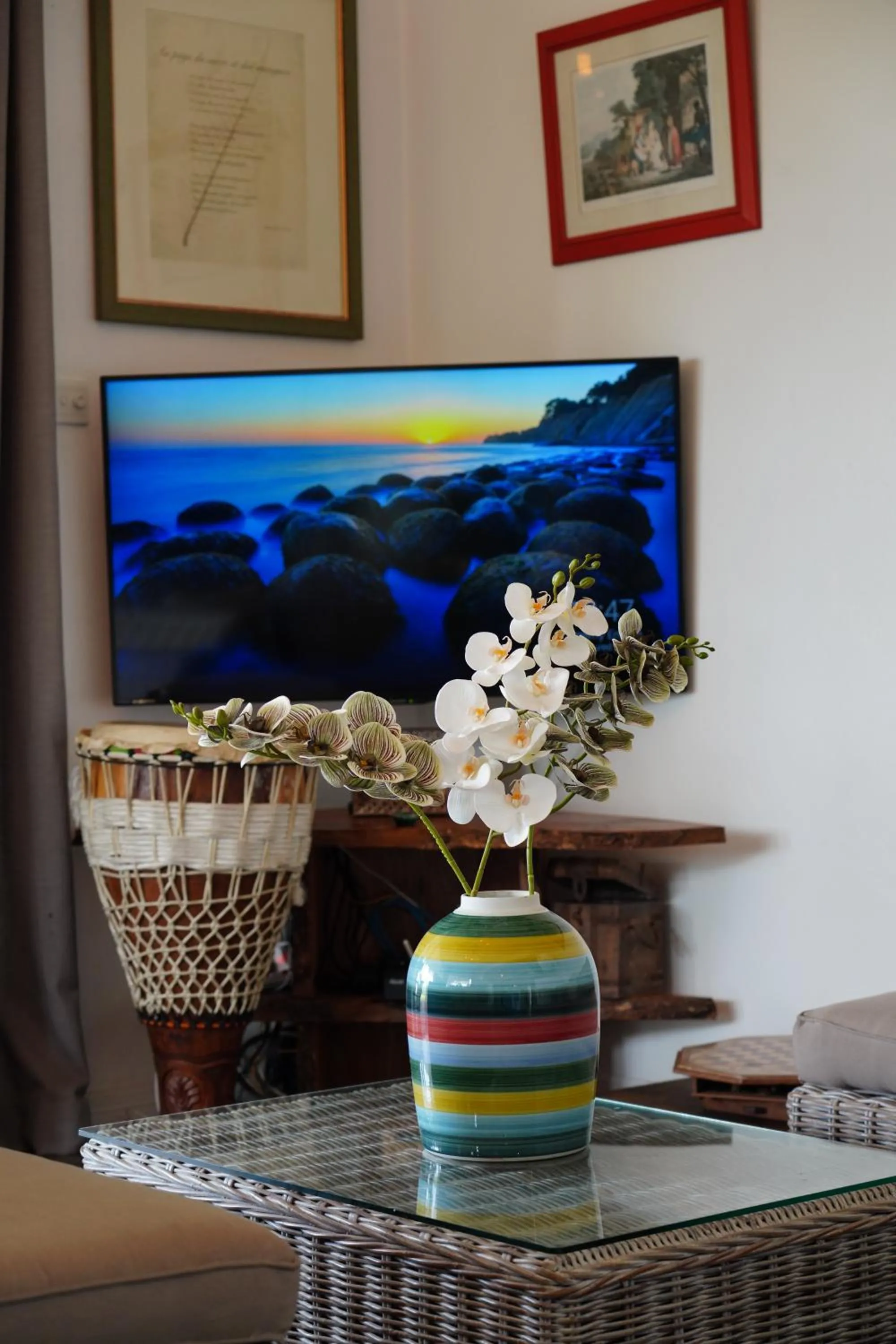 TV and multimedia in Villa Kai
