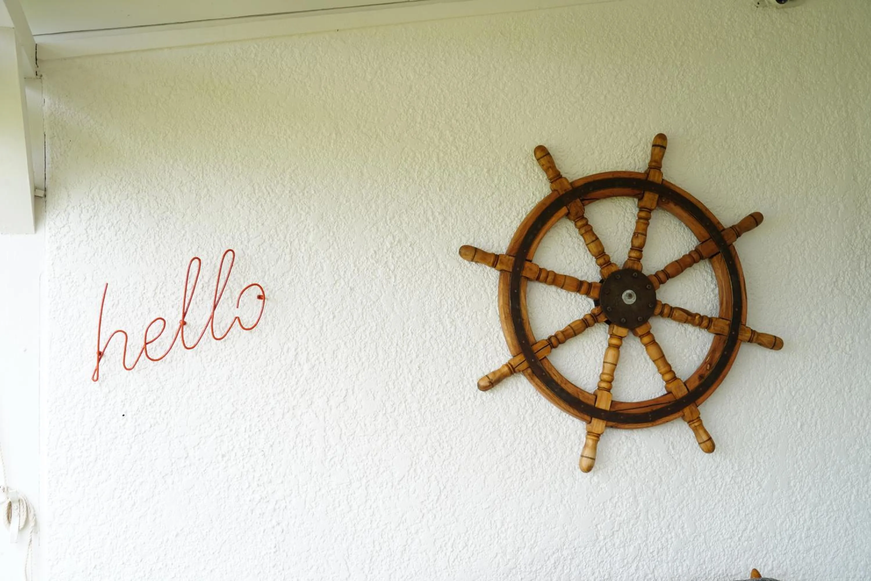 Decorative detail in Villa Kai