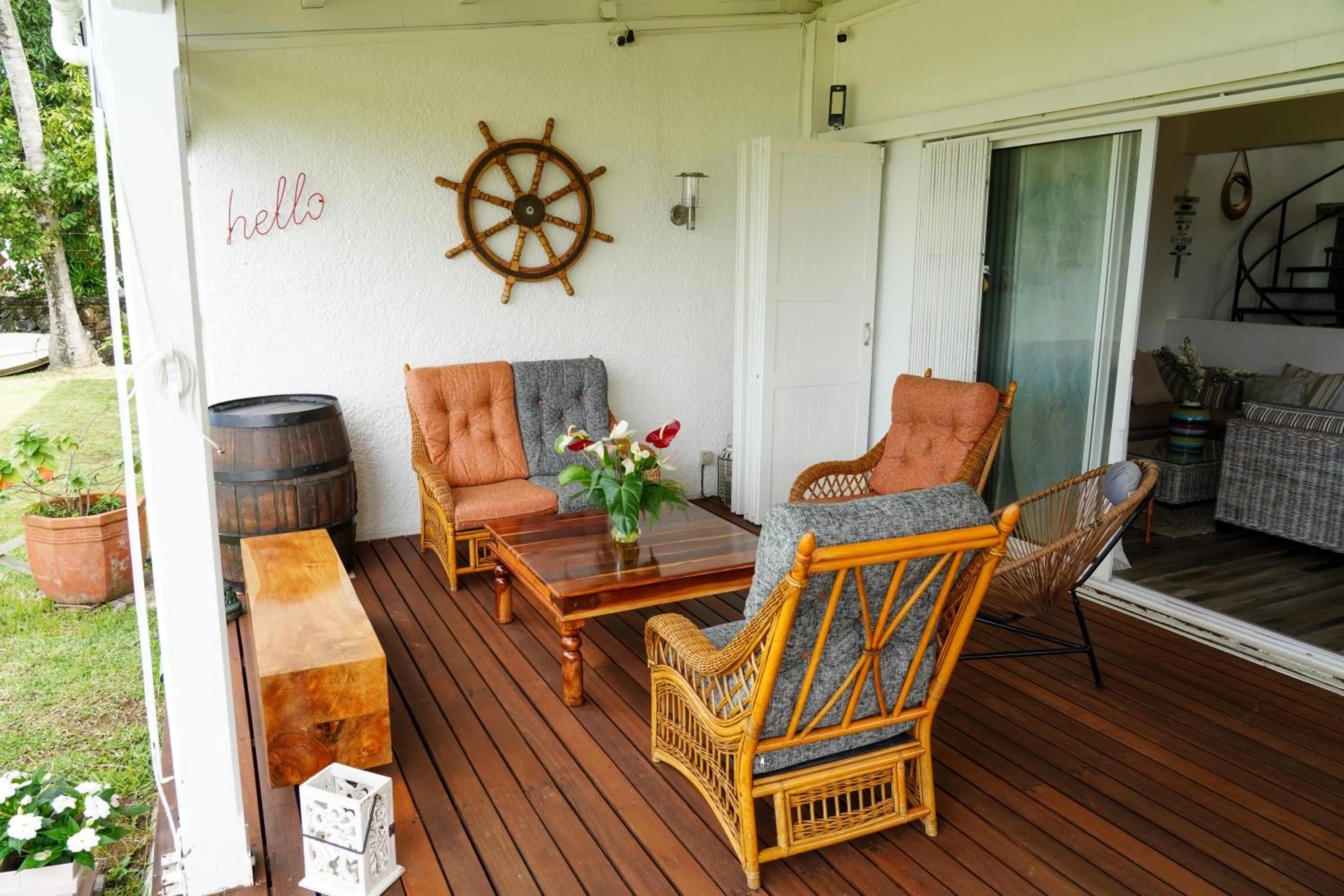 Patio in Villa Kai