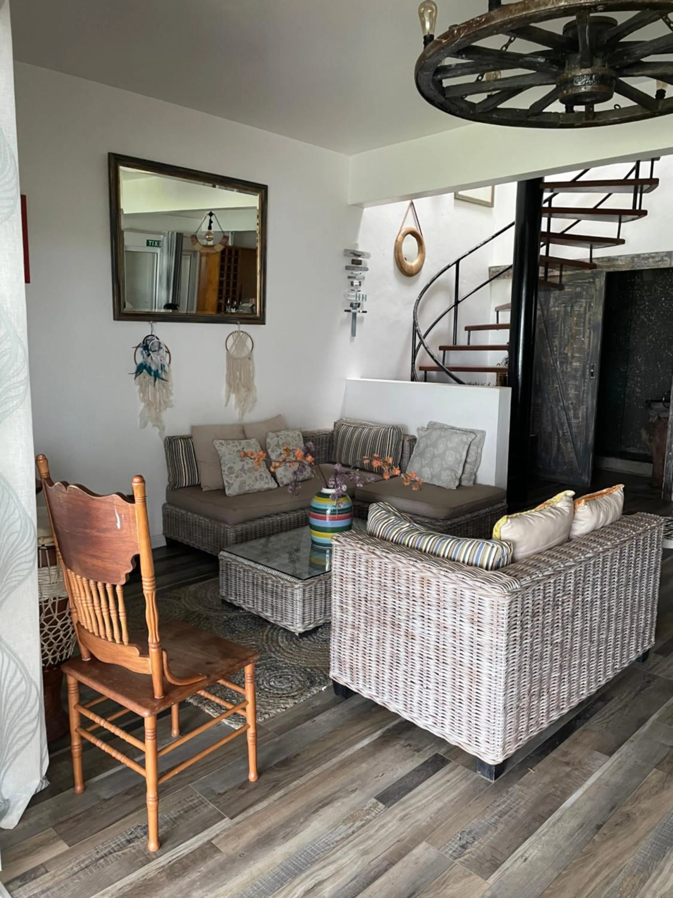 Living room in Villa Kai