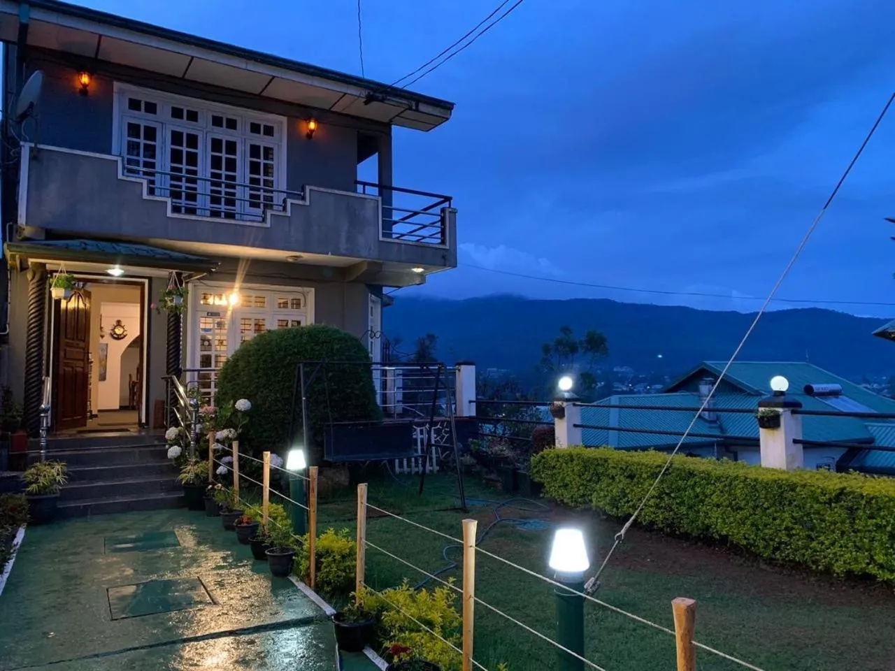 Garden view in New Royal Mount Hotel