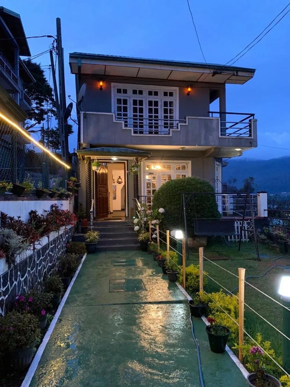 Garden view in New Royal Mount Hotel