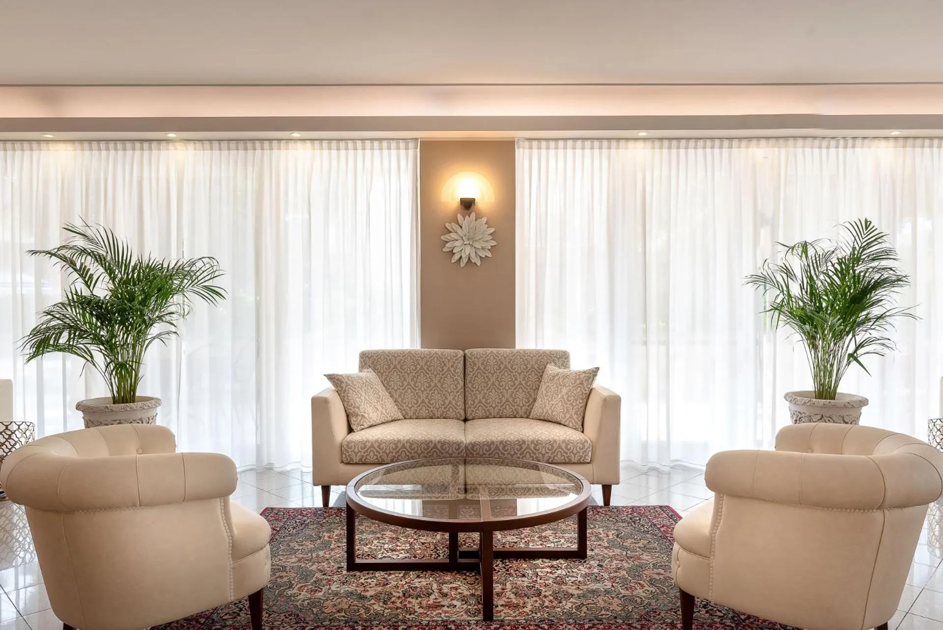 Living room in Hotel Tiffany