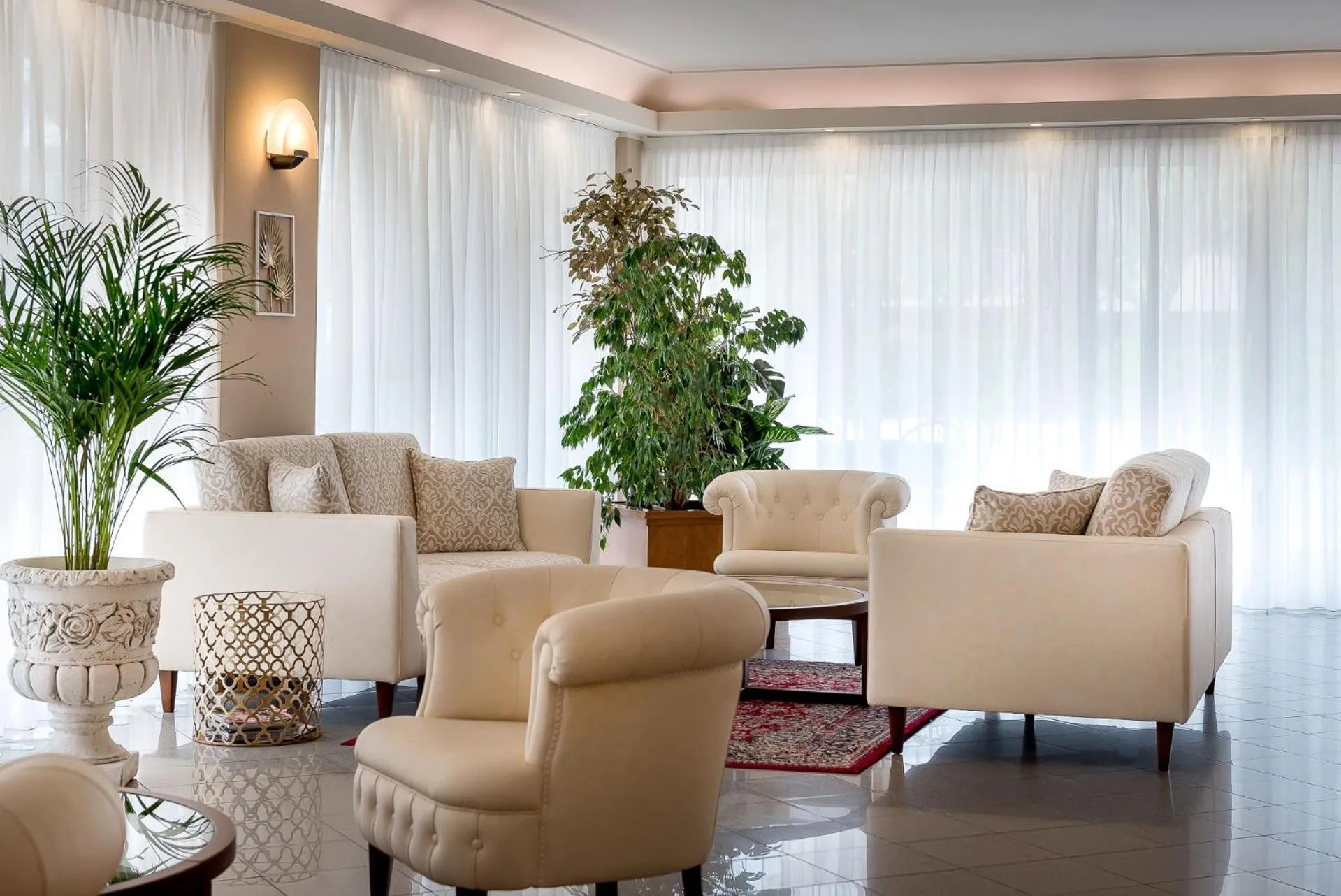 Living room in Hotel Tiffany