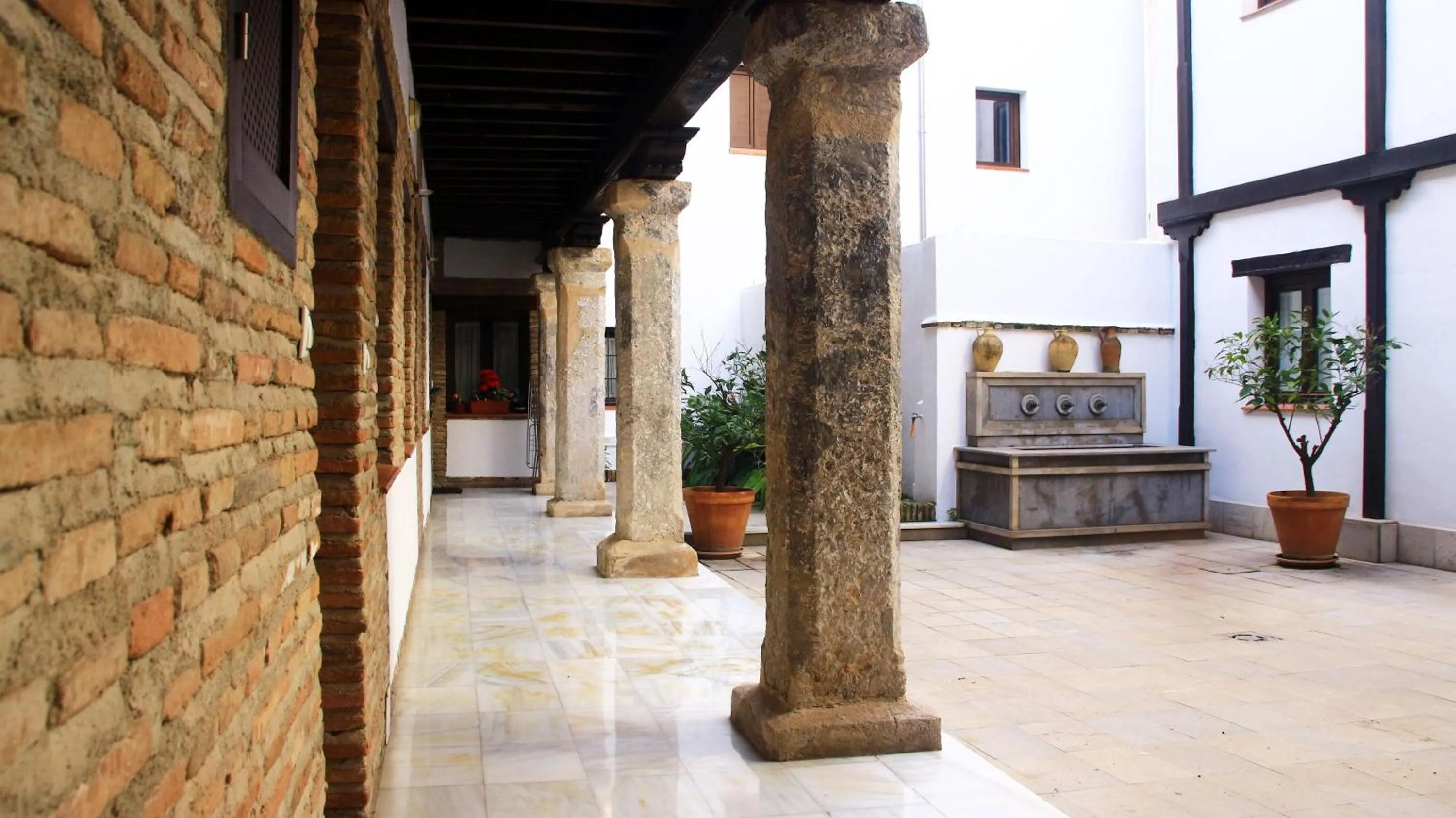 Property building in Apartamentos Nest Flats Casa de la Alberca