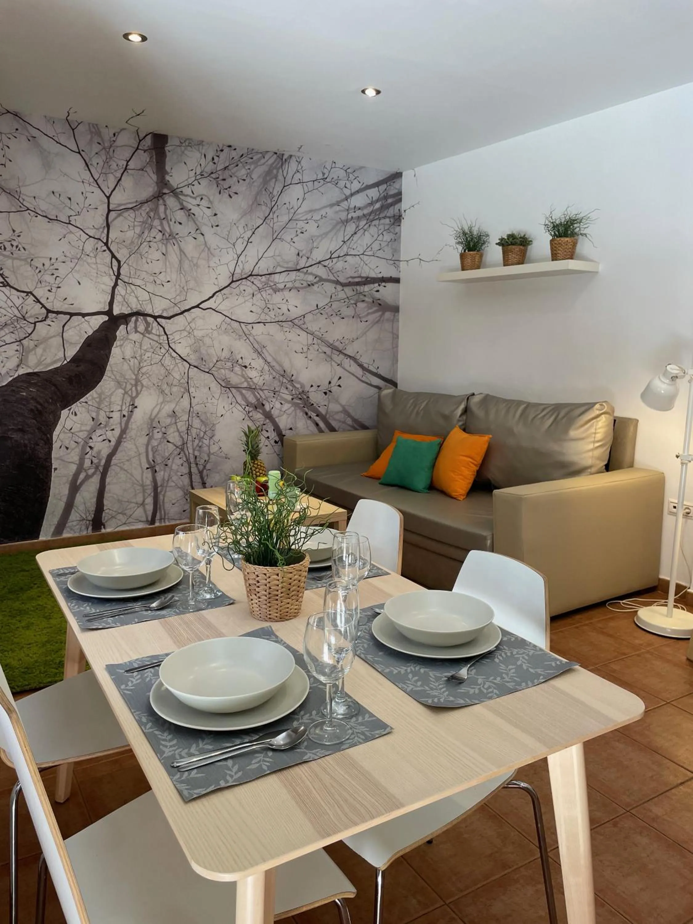 Living room in Apartamentos Nest Flats Casa de la Alberca