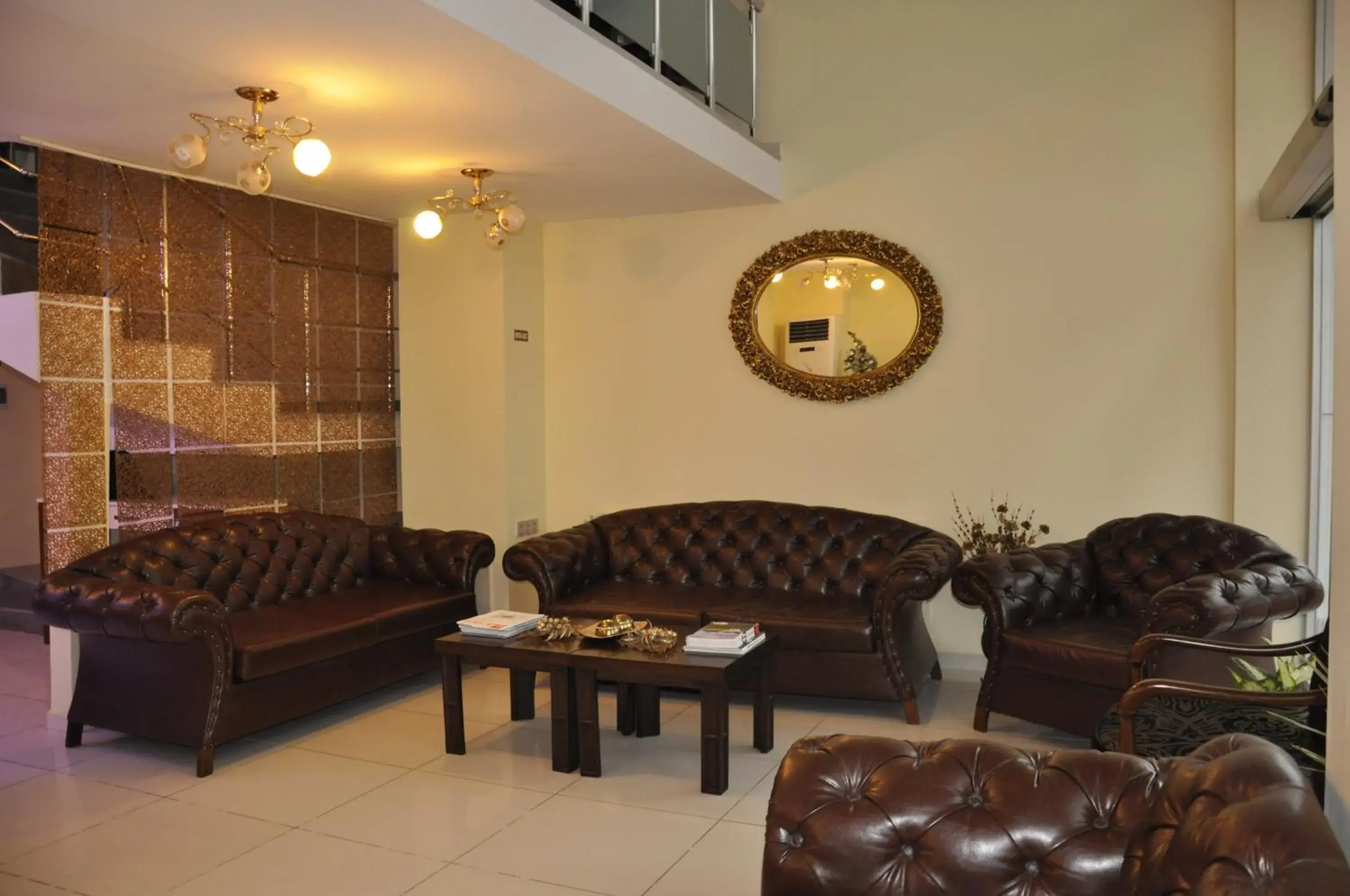 Lobby or reception in Gloria Tibi Hotel Lobby or reception in Gloria Tibi Hotel