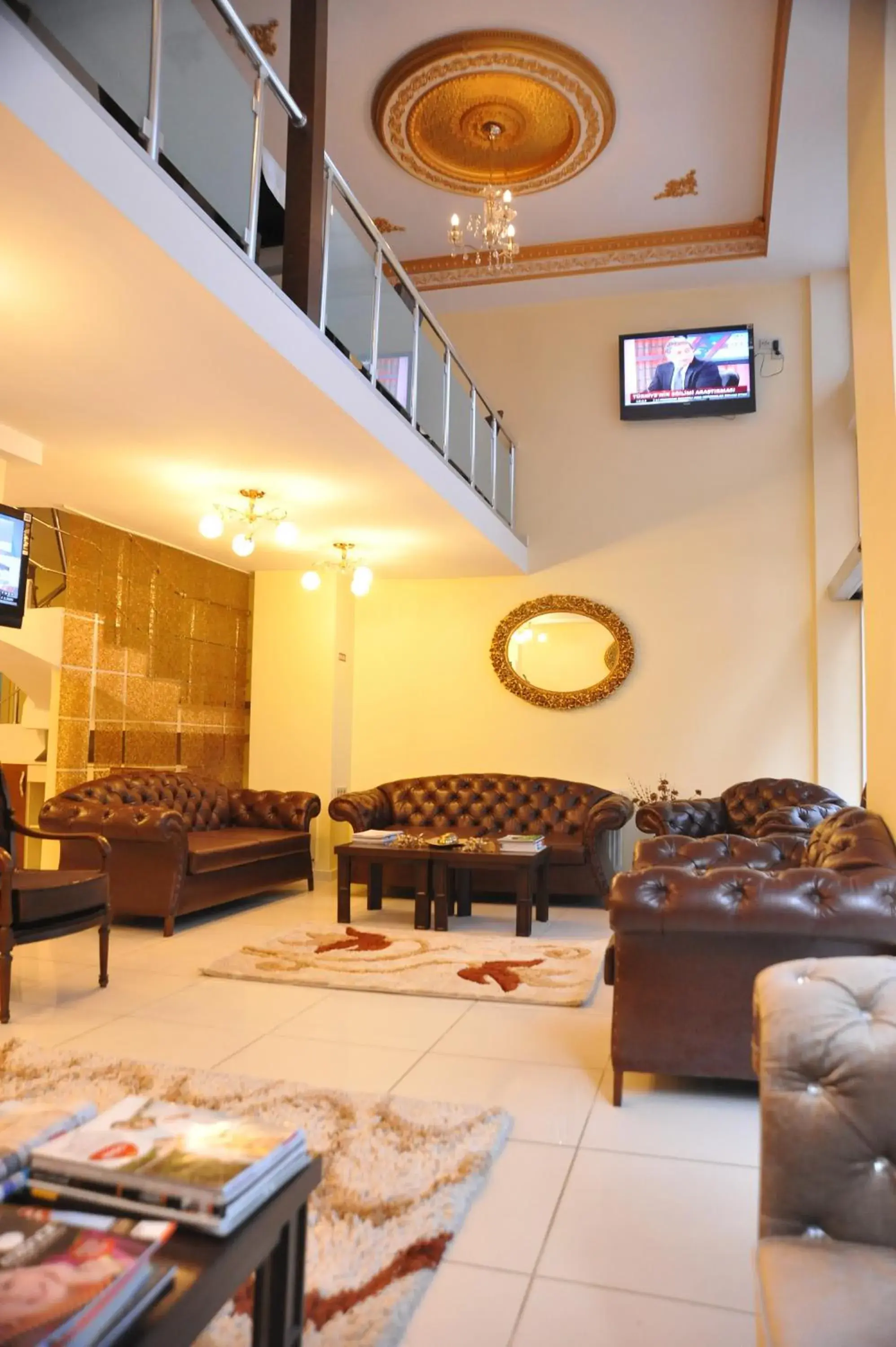 Lobby or reception in Gloria Tibi Hotel Lobby or reception in Gloria Tibi Hotel