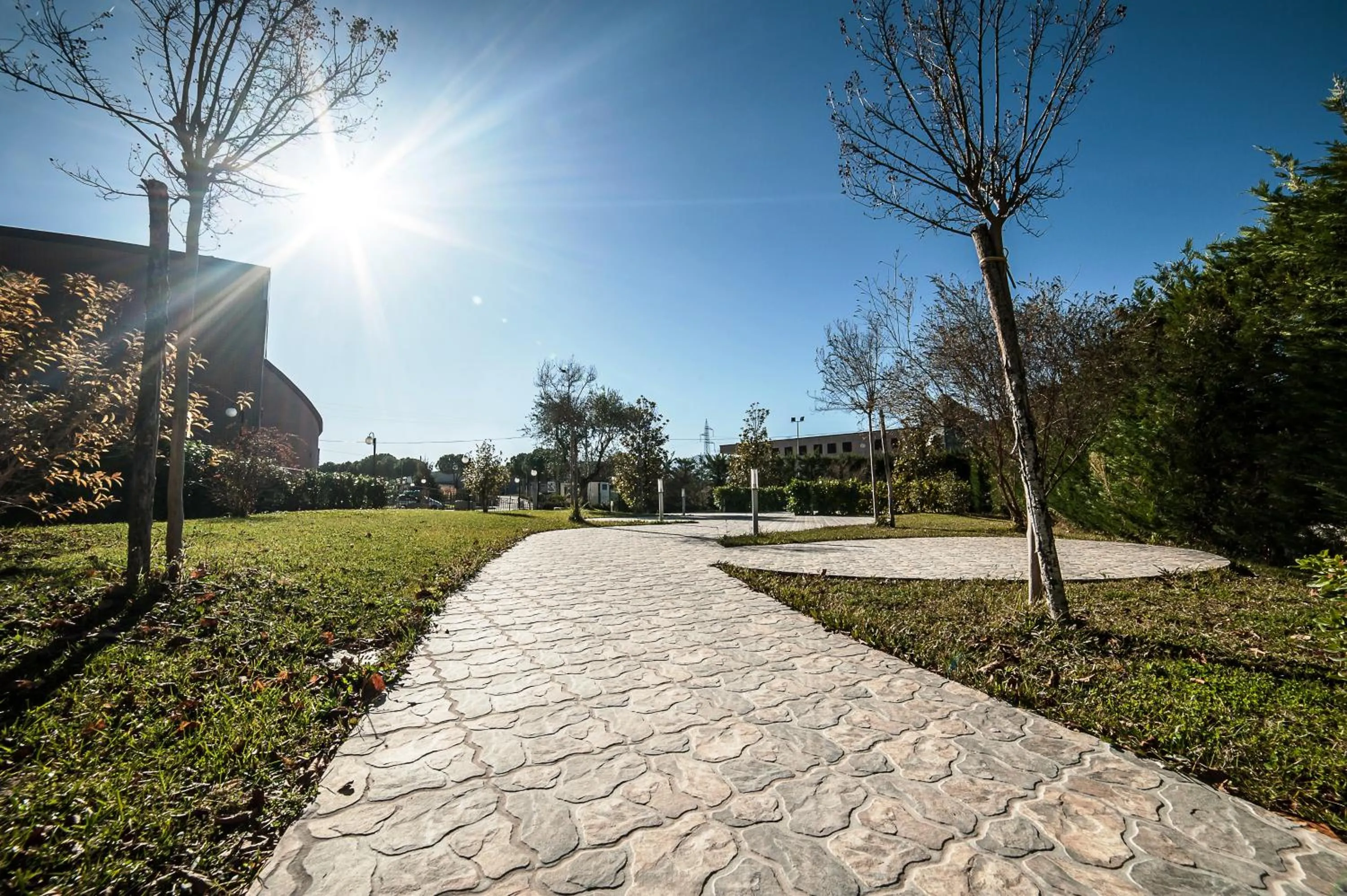 Garden in Family Center Hotel