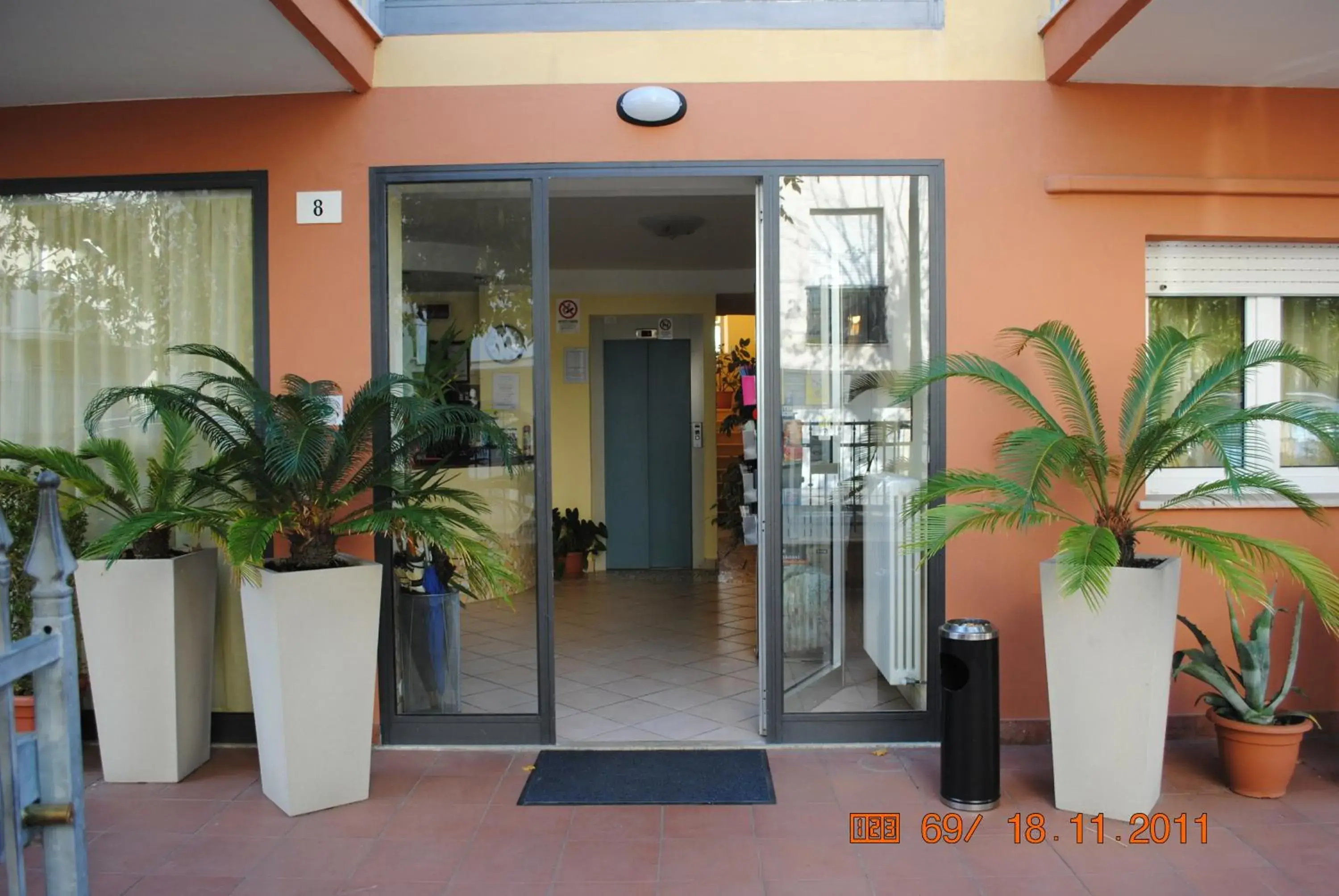 Facade/entrance in Hotel Frida