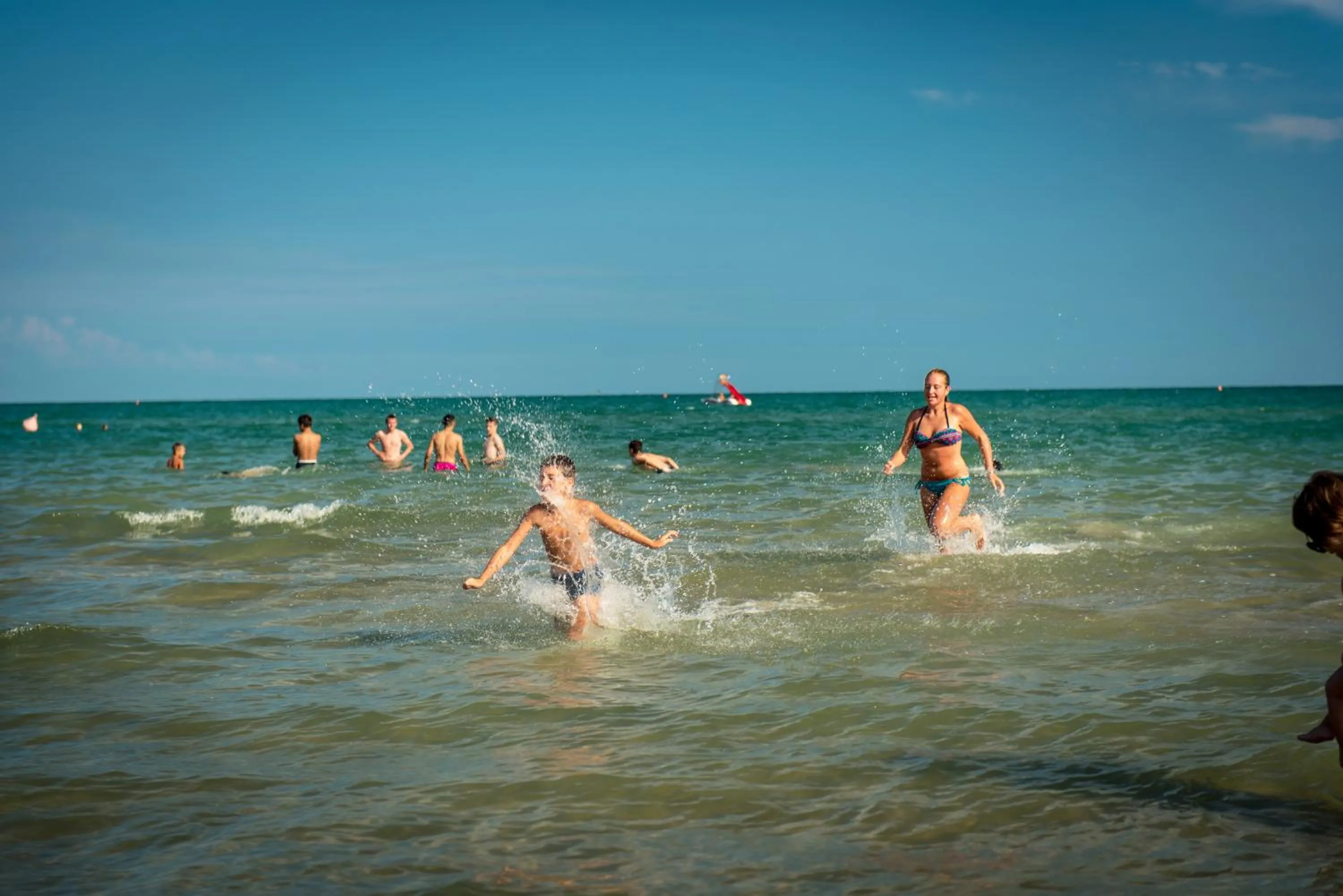 Beach in Hotel Residence Mara