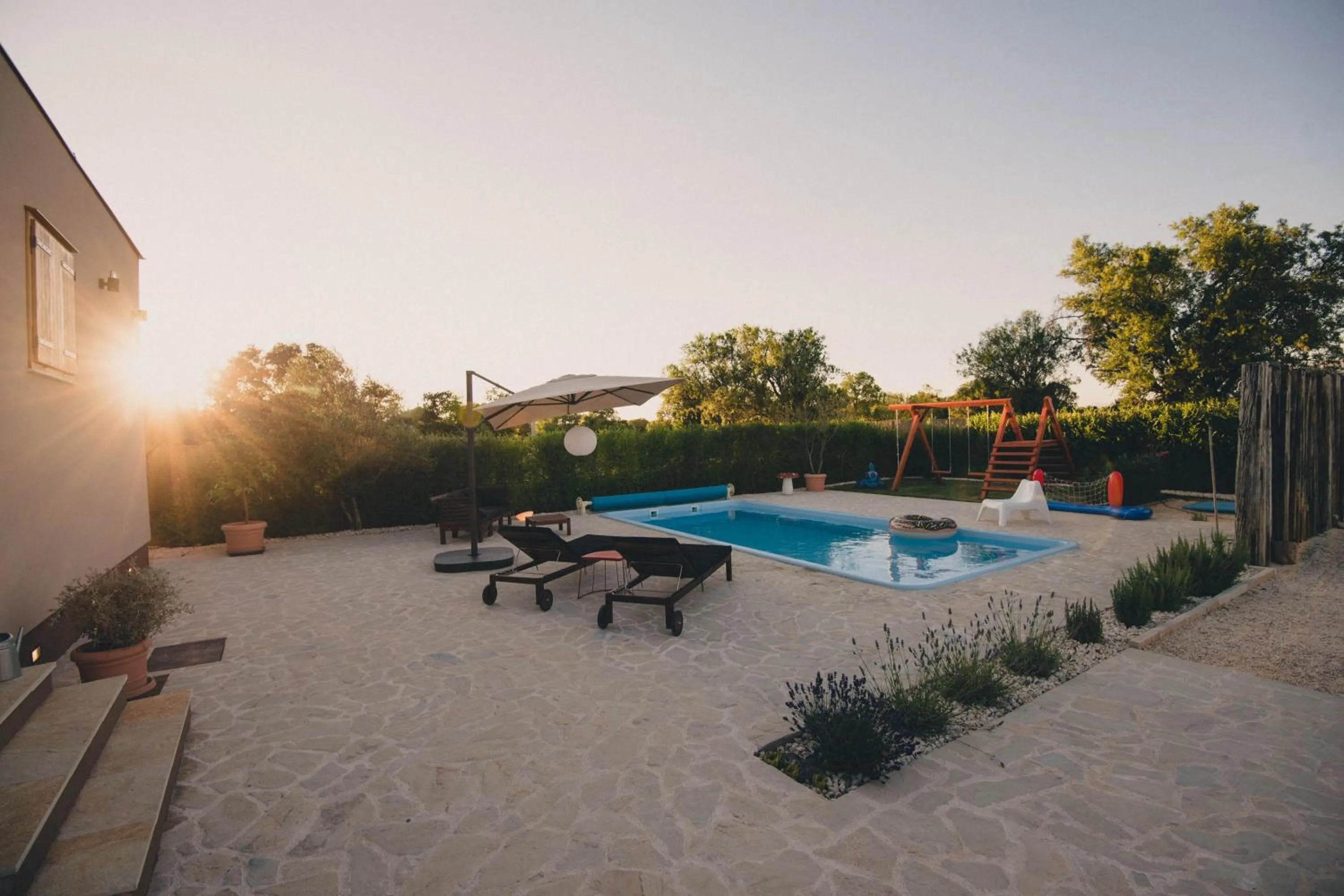 Cozy country home with heated outdoor pool