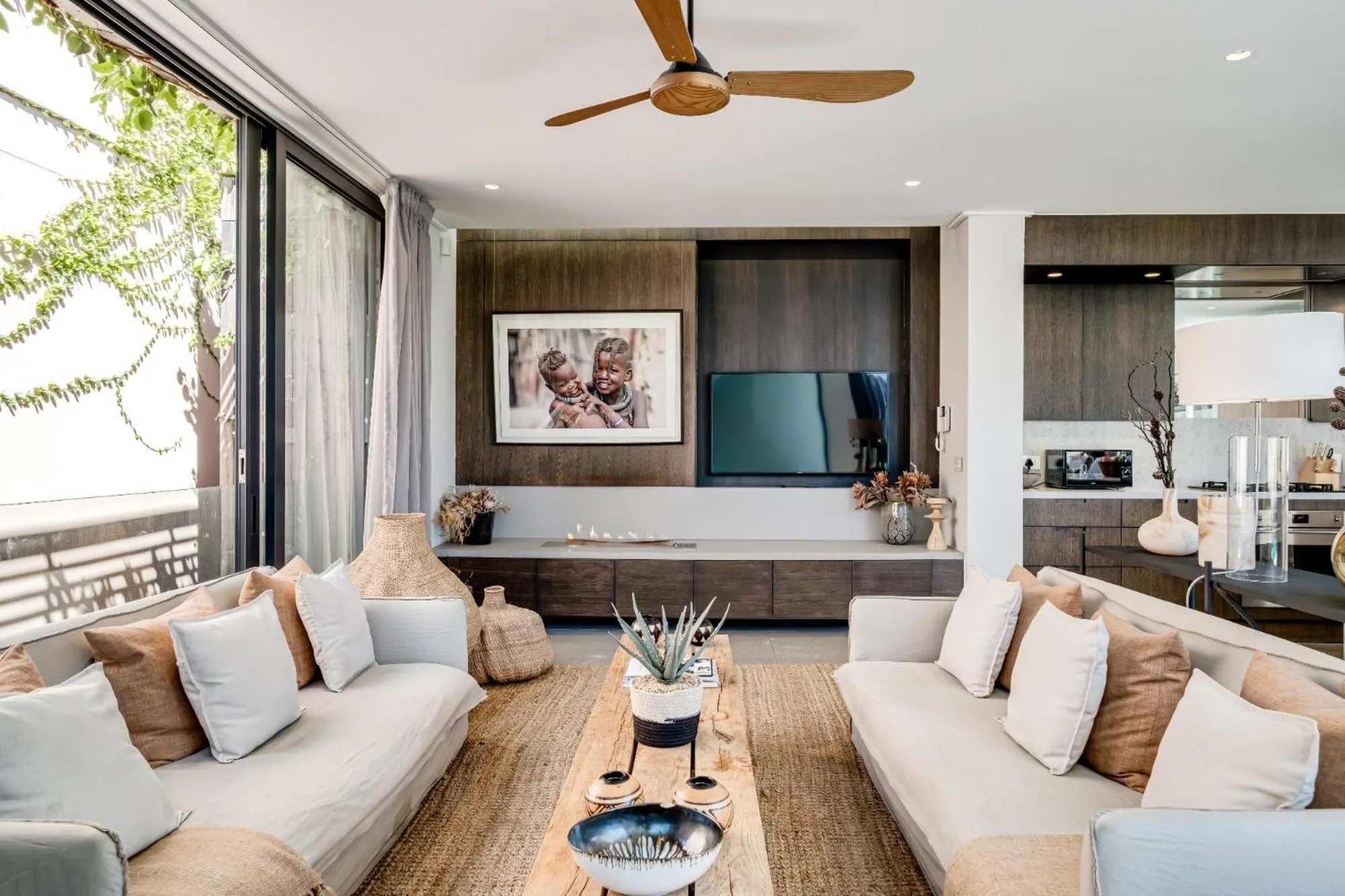 Living room in 53 On Napier