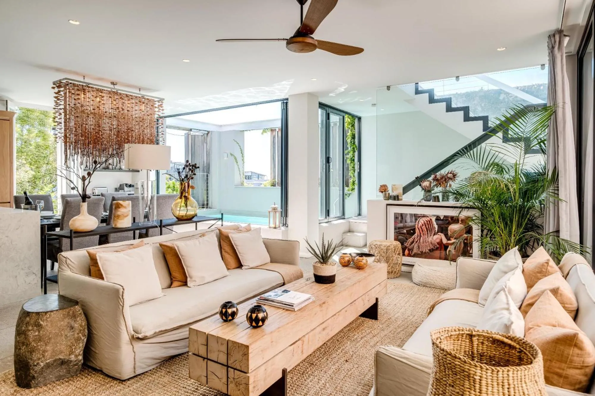 Living room in 53 On Napier