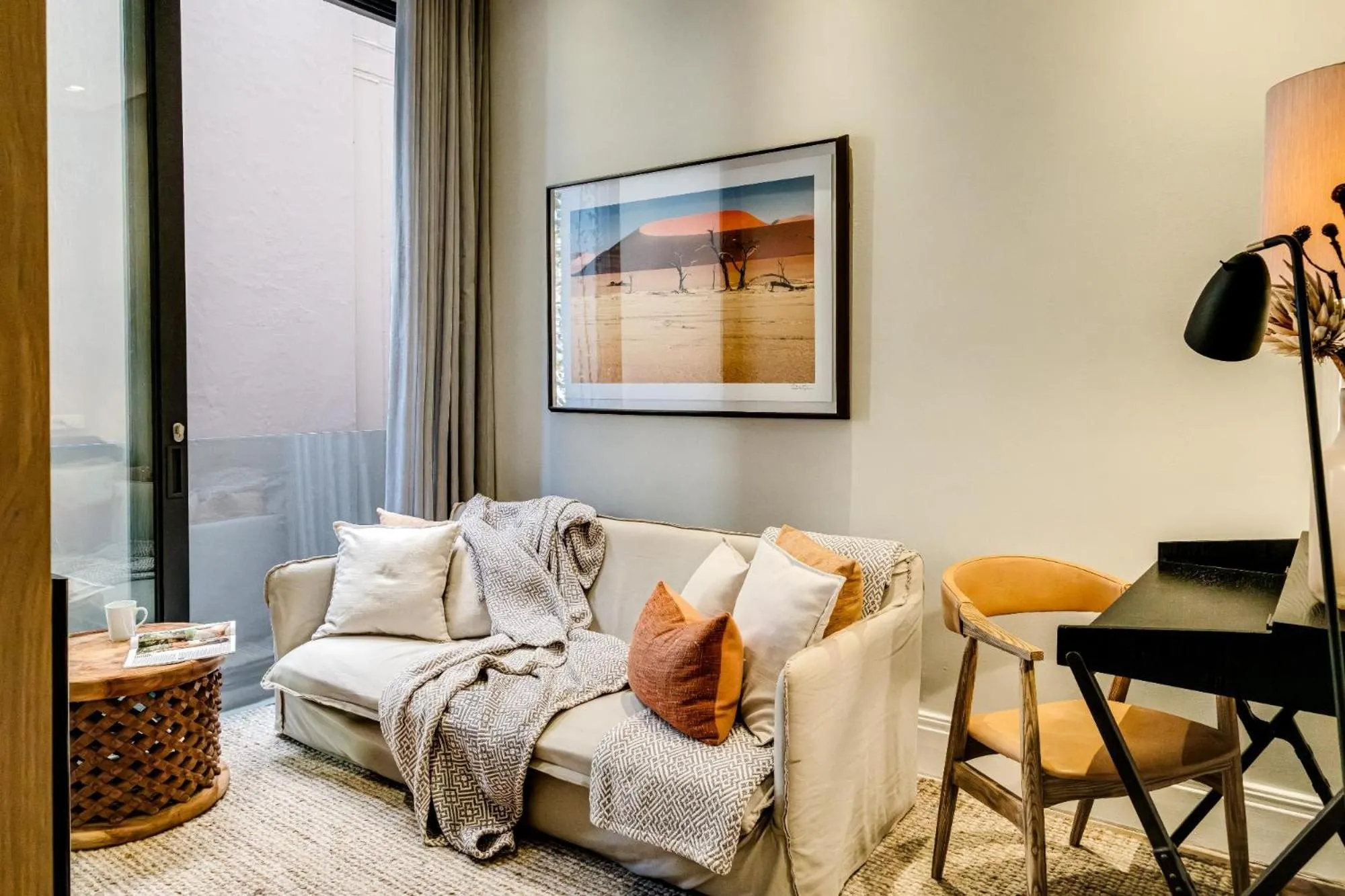 Living room in 53 On Napier