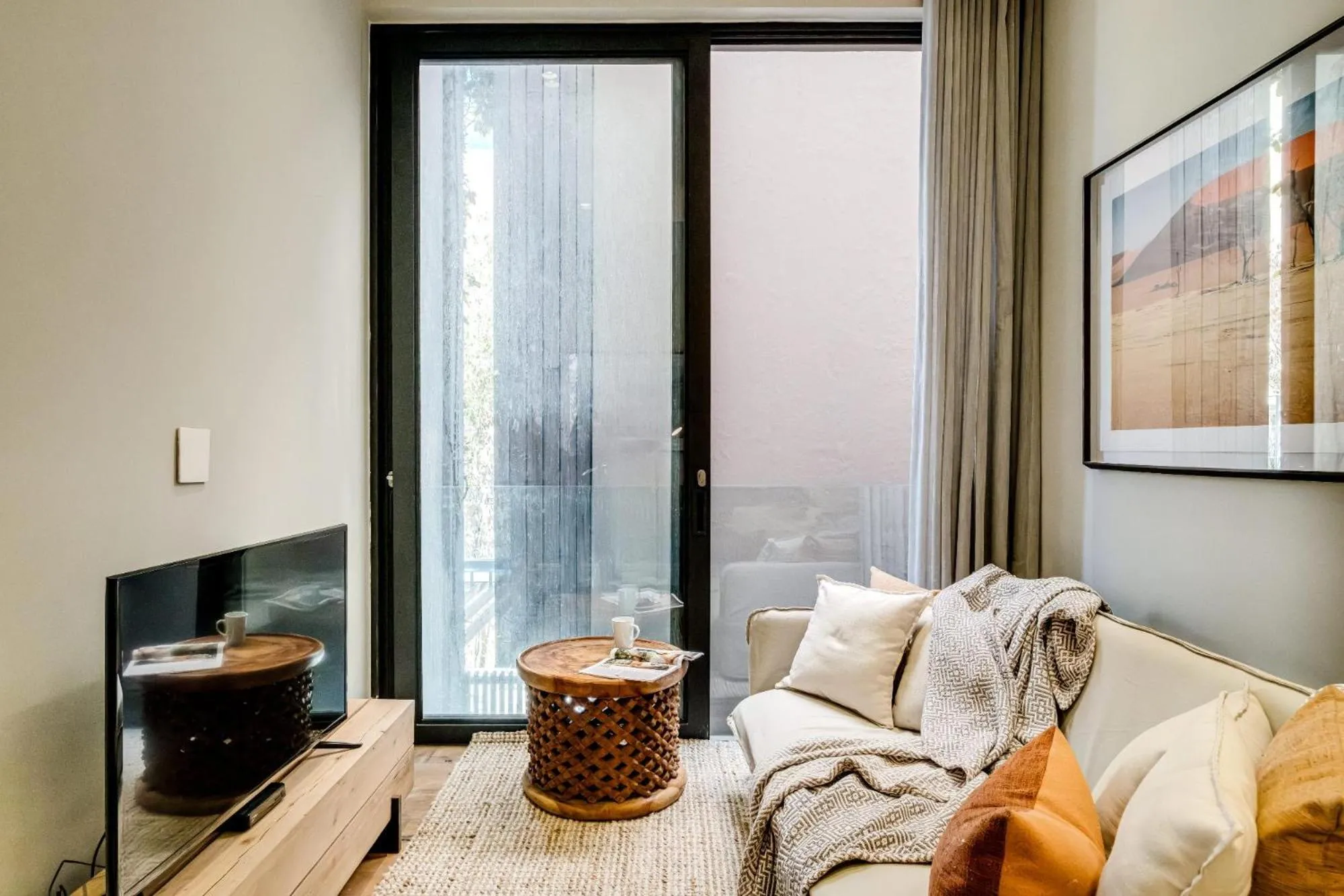Living room in 53 On Napier