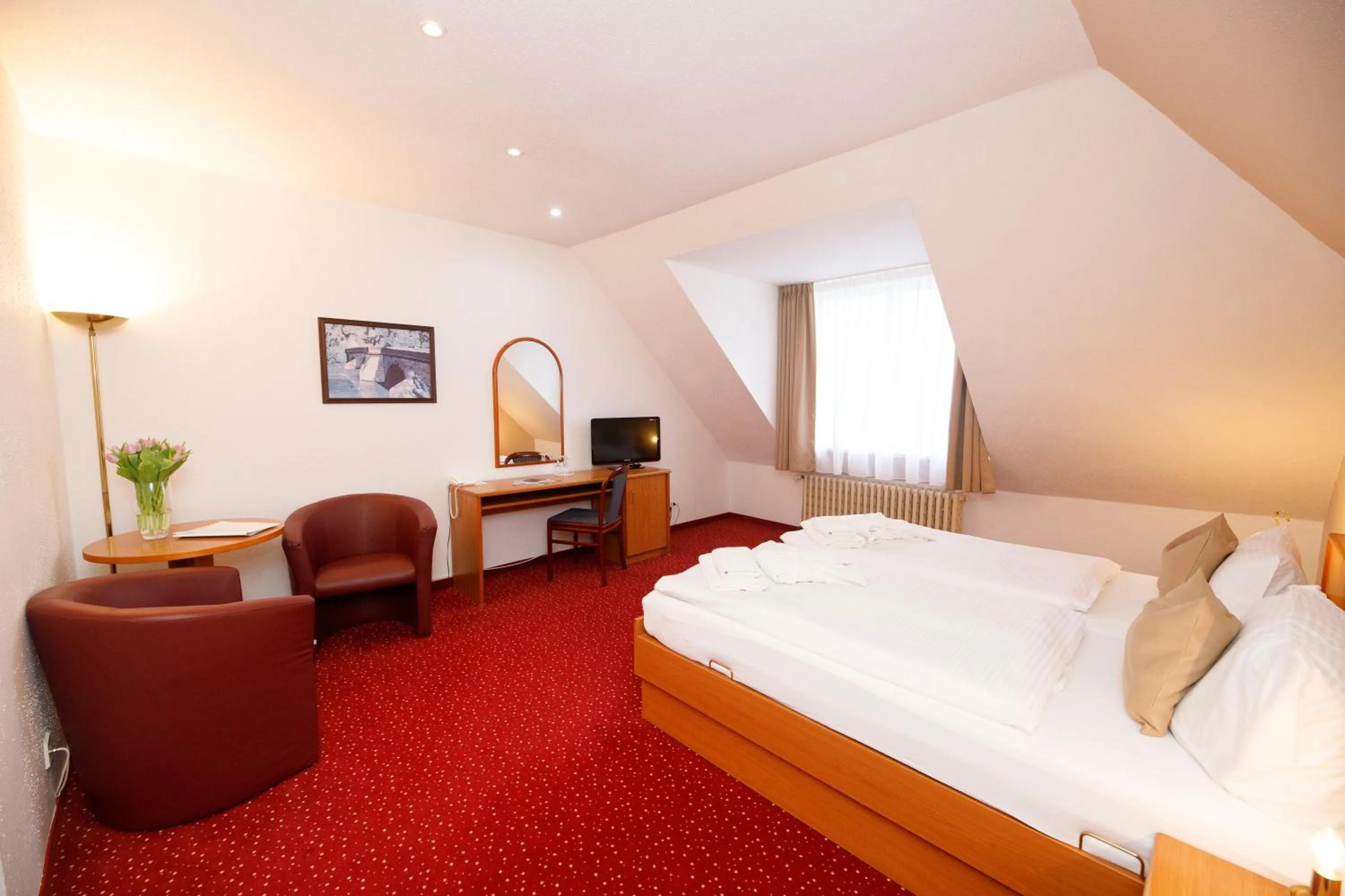 Photo of the whole room, Bed in Lázeňský hotel Pyramida