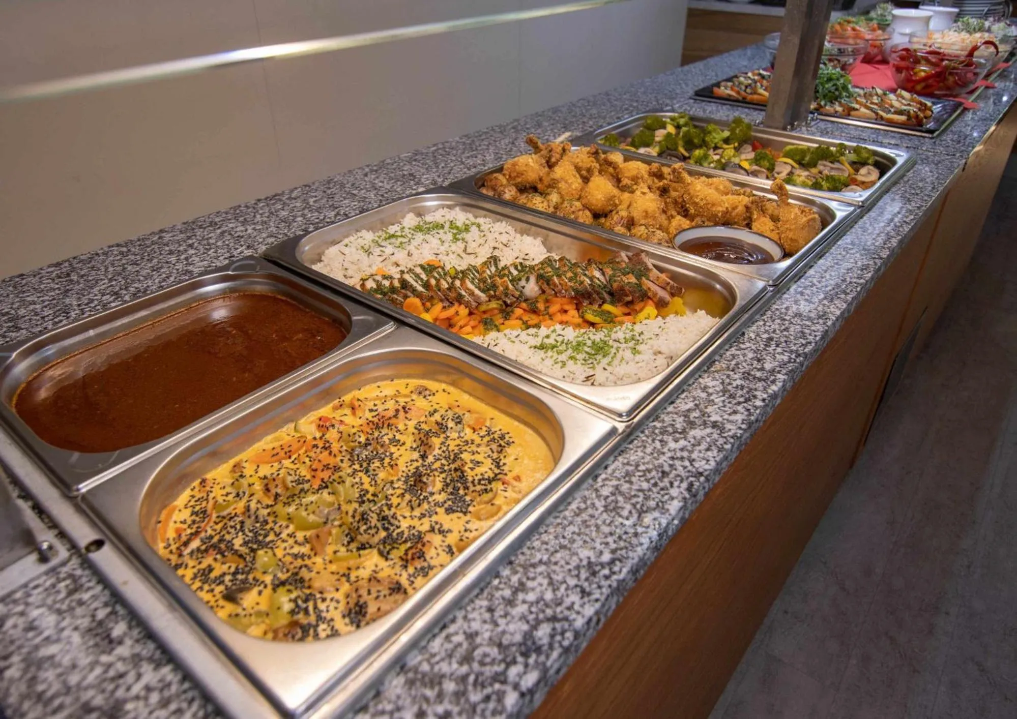 Restaurant/places to eat in Lázeňský hotel Pyramida