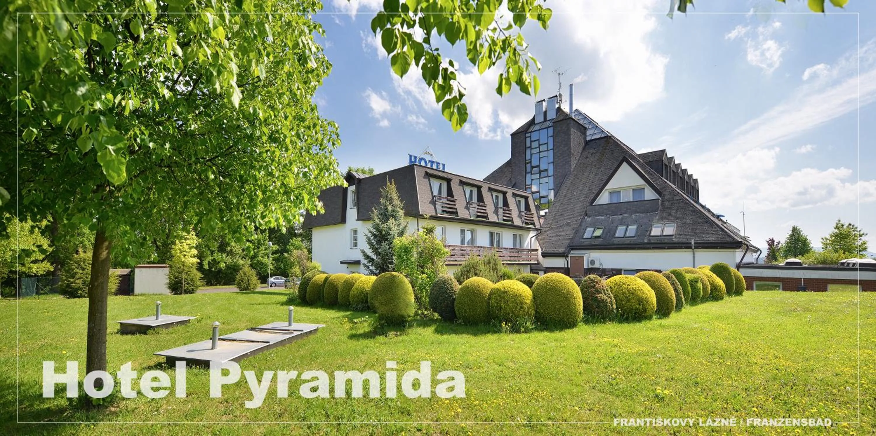 Property building in Lázeňský hotel Pyramida