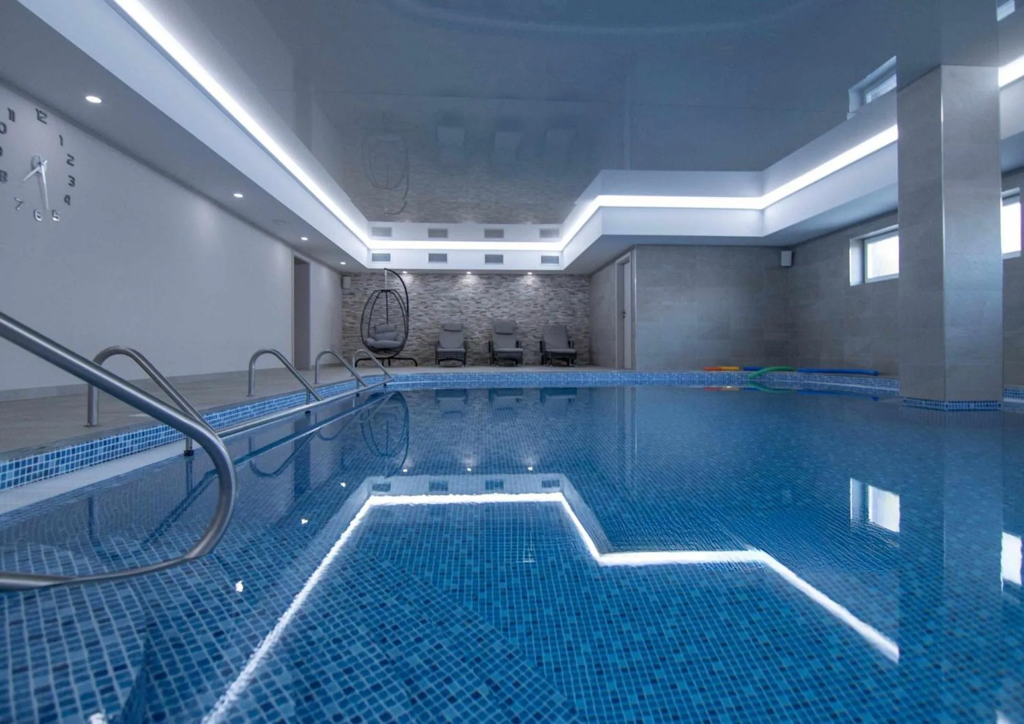 Swimming pool in Lázeňský hotel Pyramida