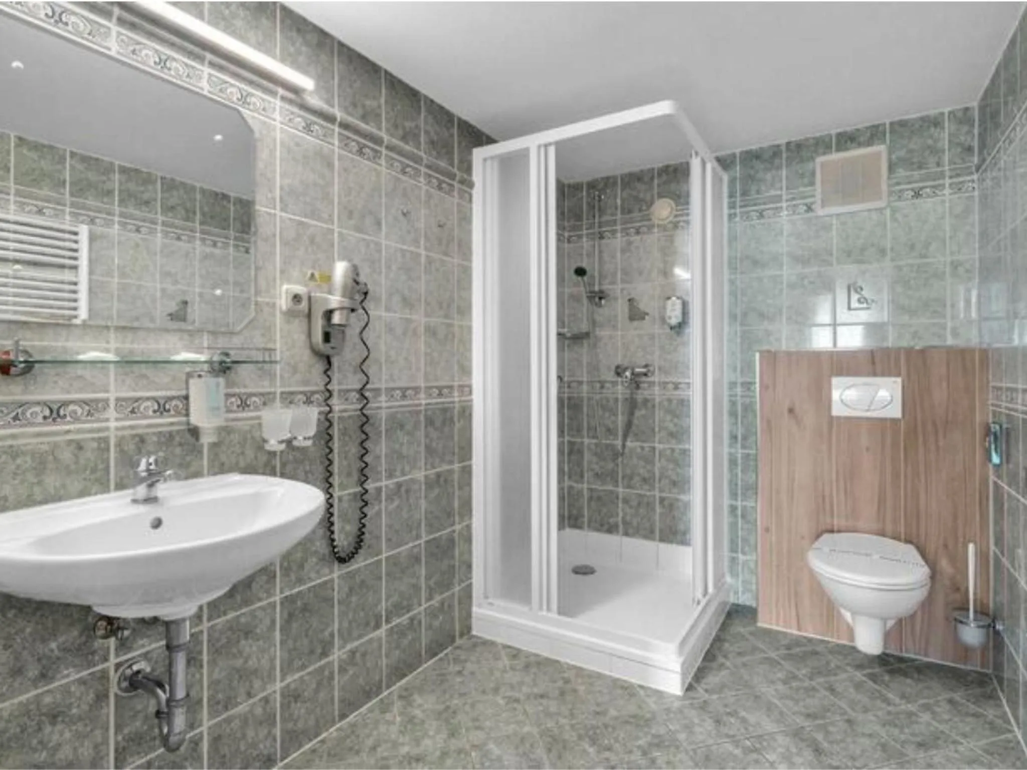 Bathroom in Lázeňský hotel Pyramida