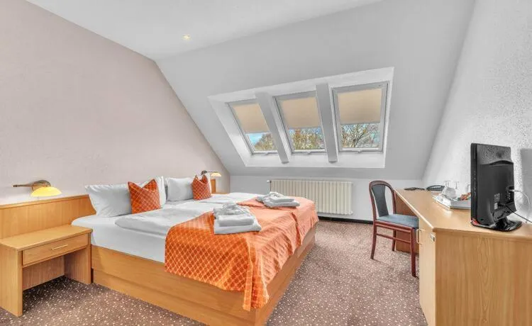 Bed in Lázeňský hotel Pyramida