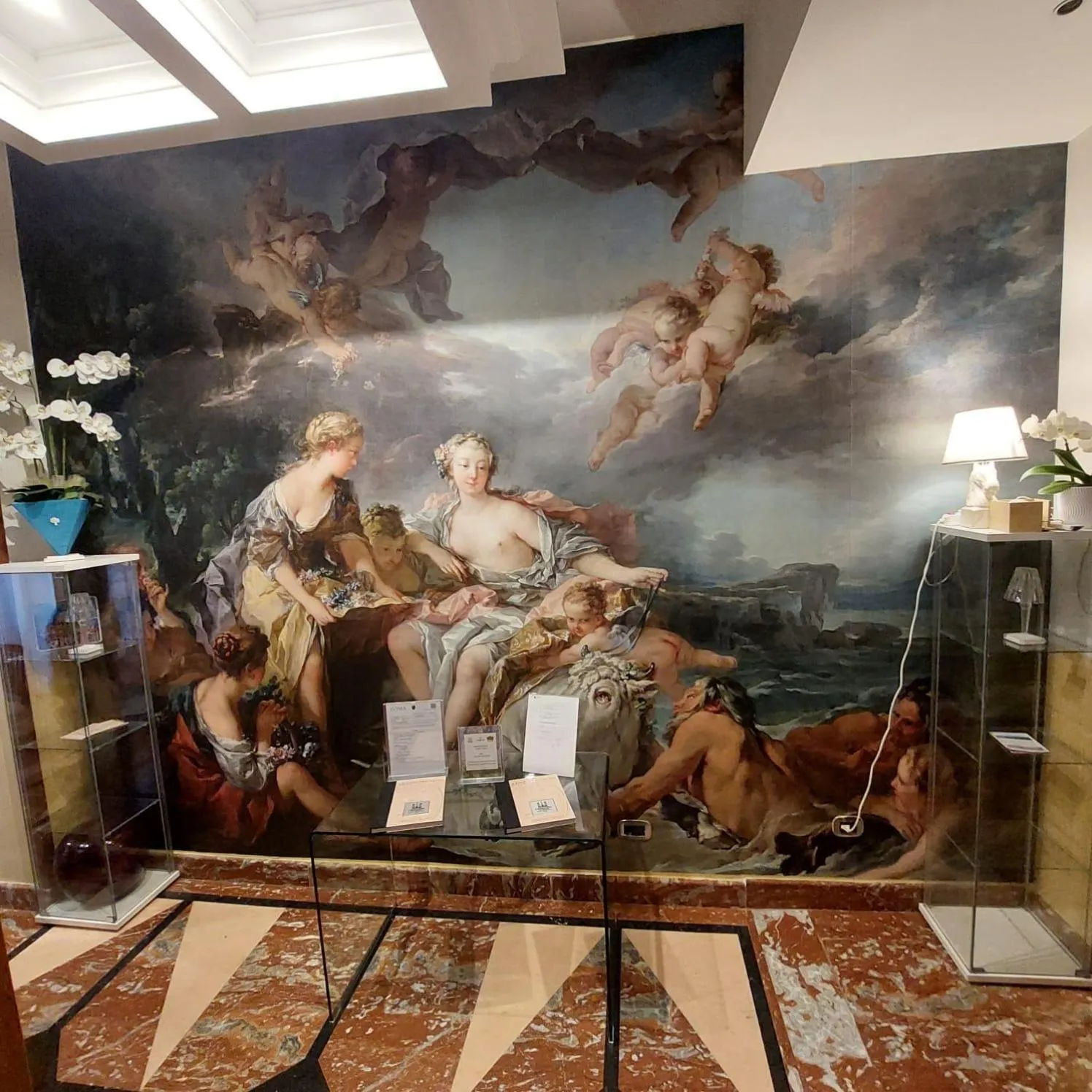 Decorative detail in Spagna Dream Suites