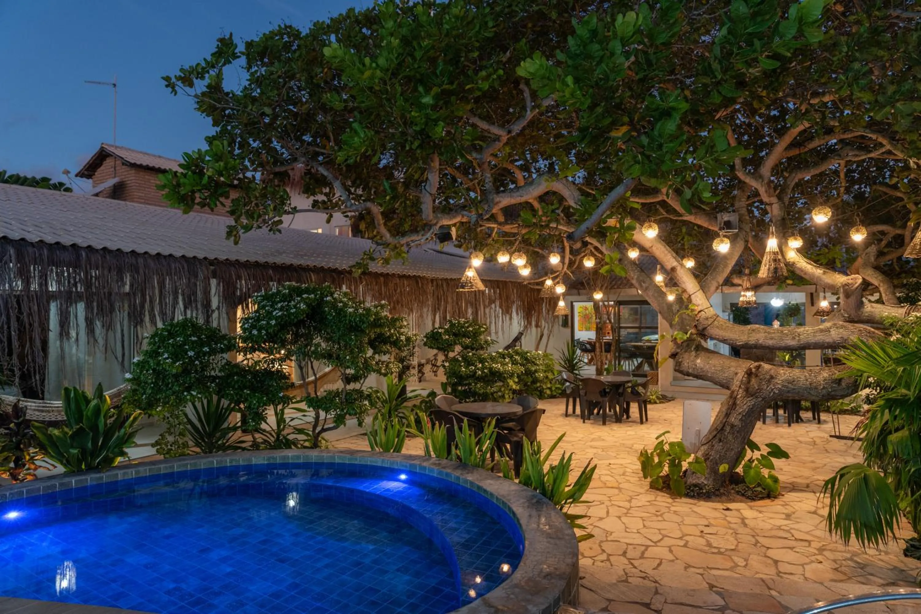 Garden view in Pousada Sempre Graciosa