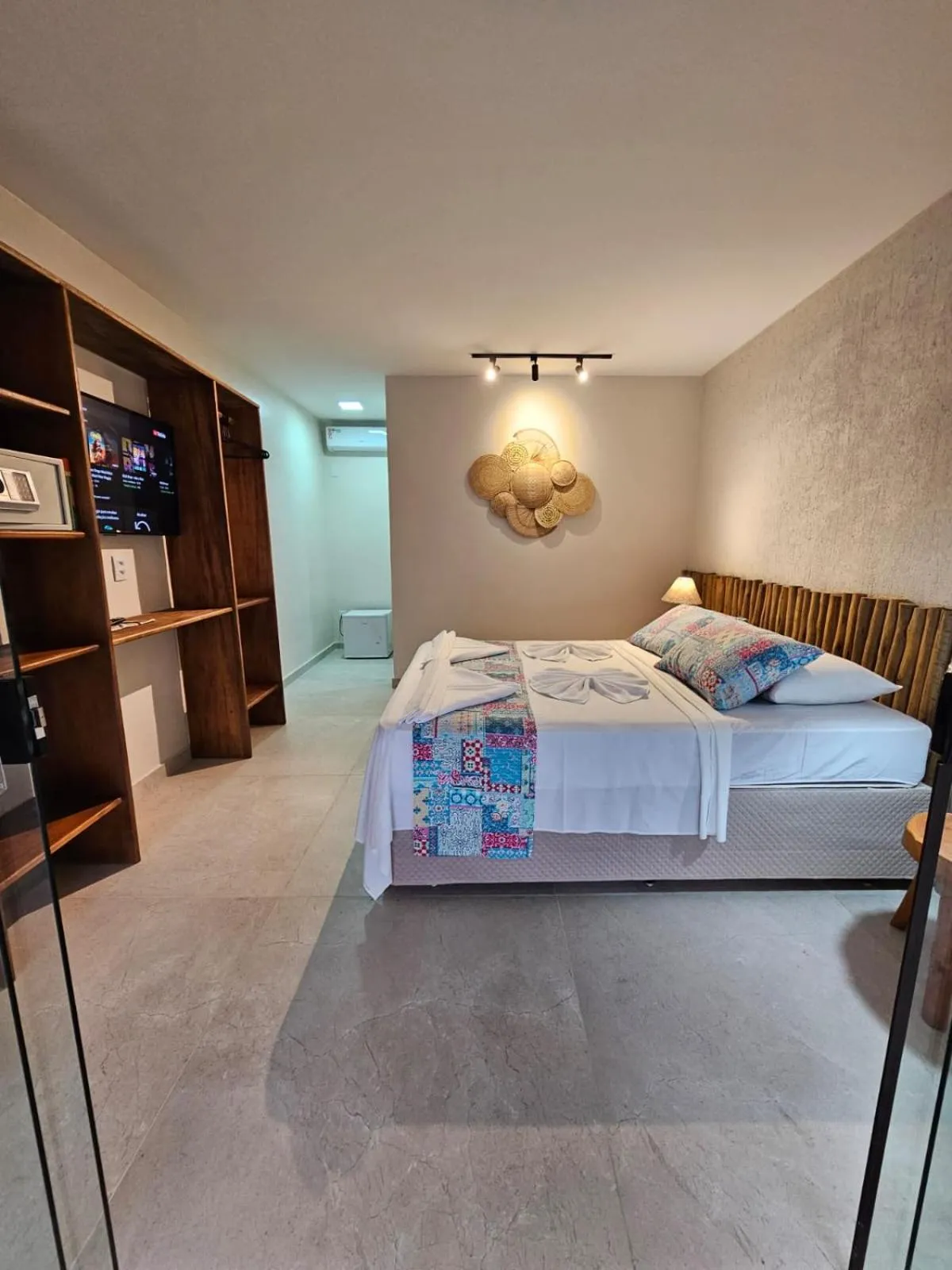 Bed in Pousada Sempre Graciosa