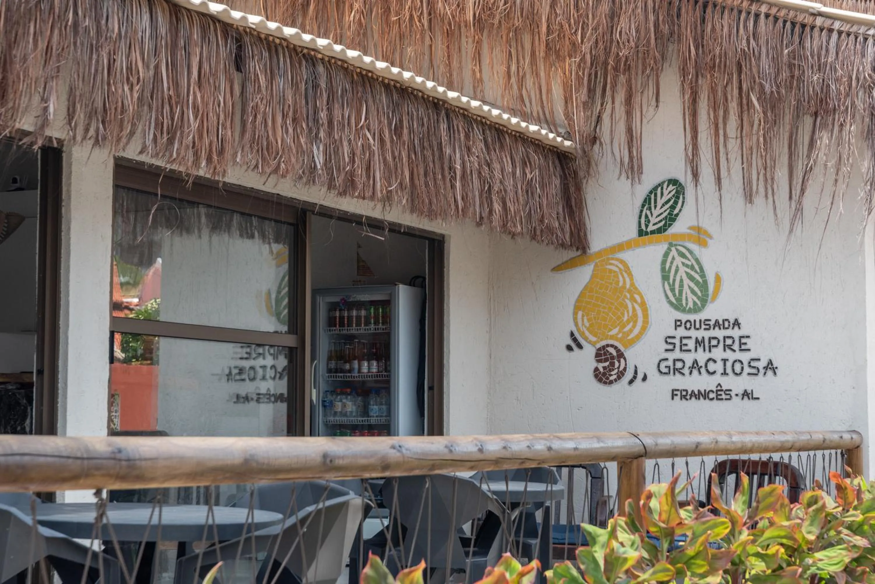 Facade/entrance in Pousada Sempre Graciosa