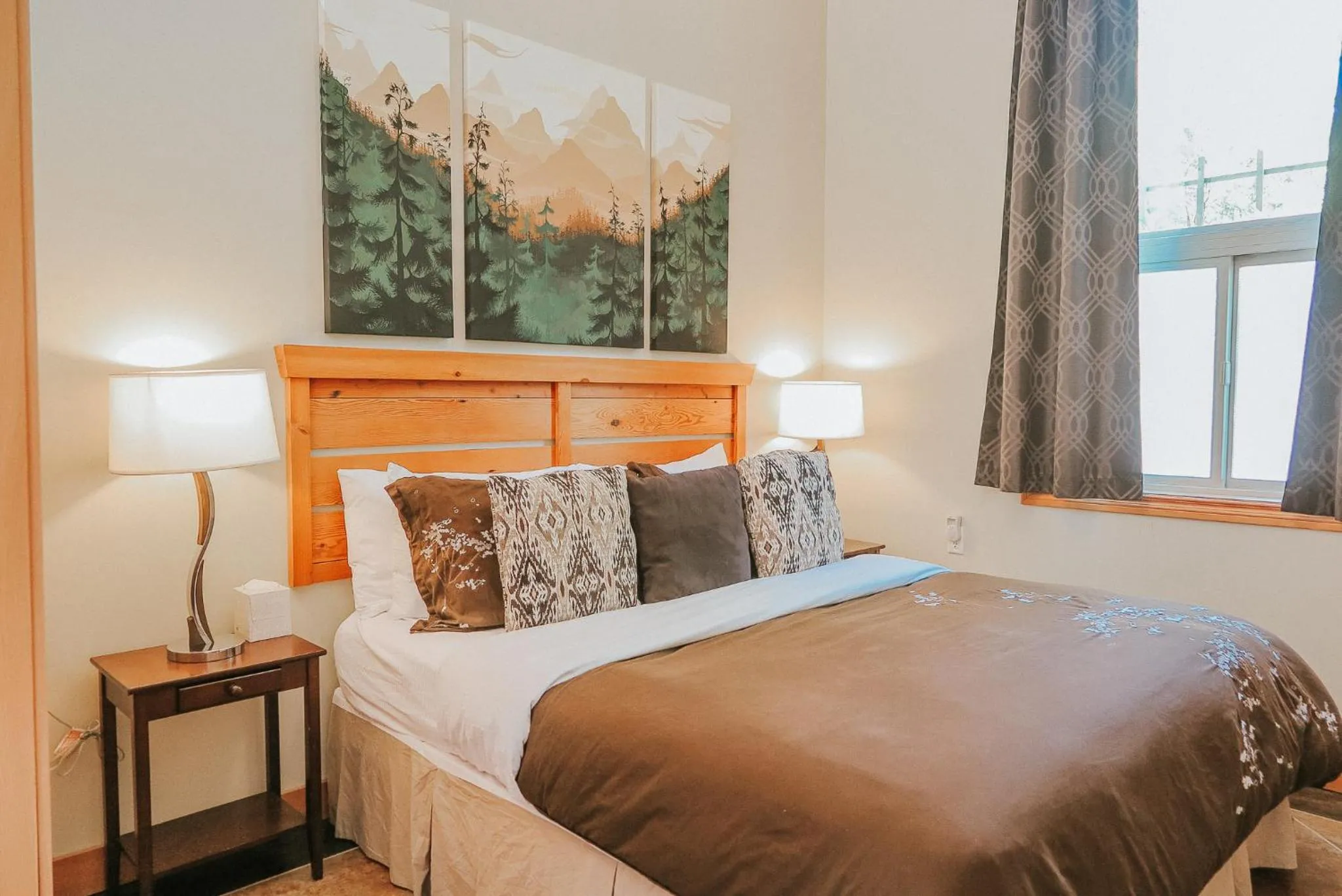 Bedroom, Bed in Cobble Wood and Bird Sanctuary Guest Houses