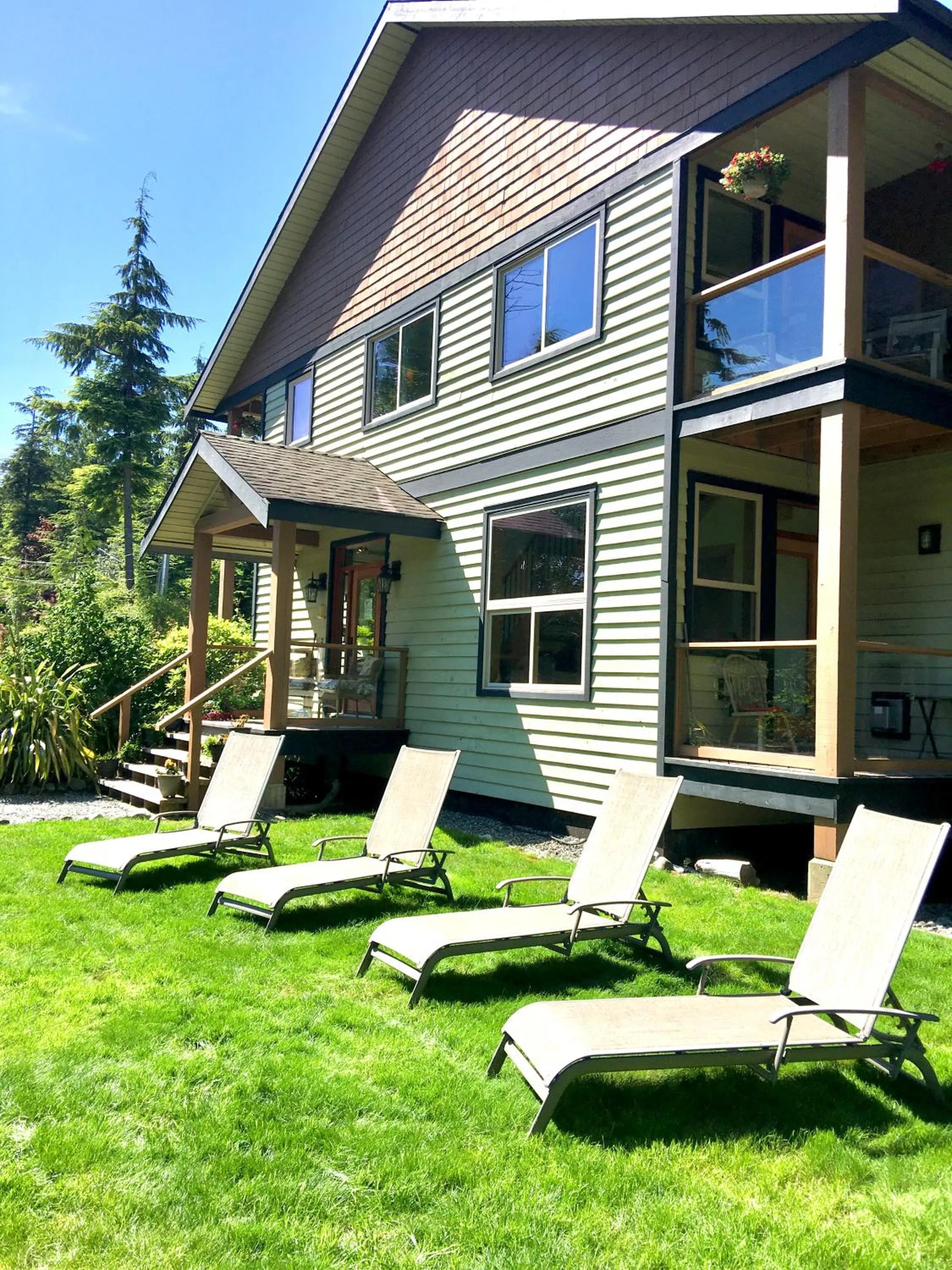 sunbed in Cobble Wood and Bird Sanctuary Guest Houses