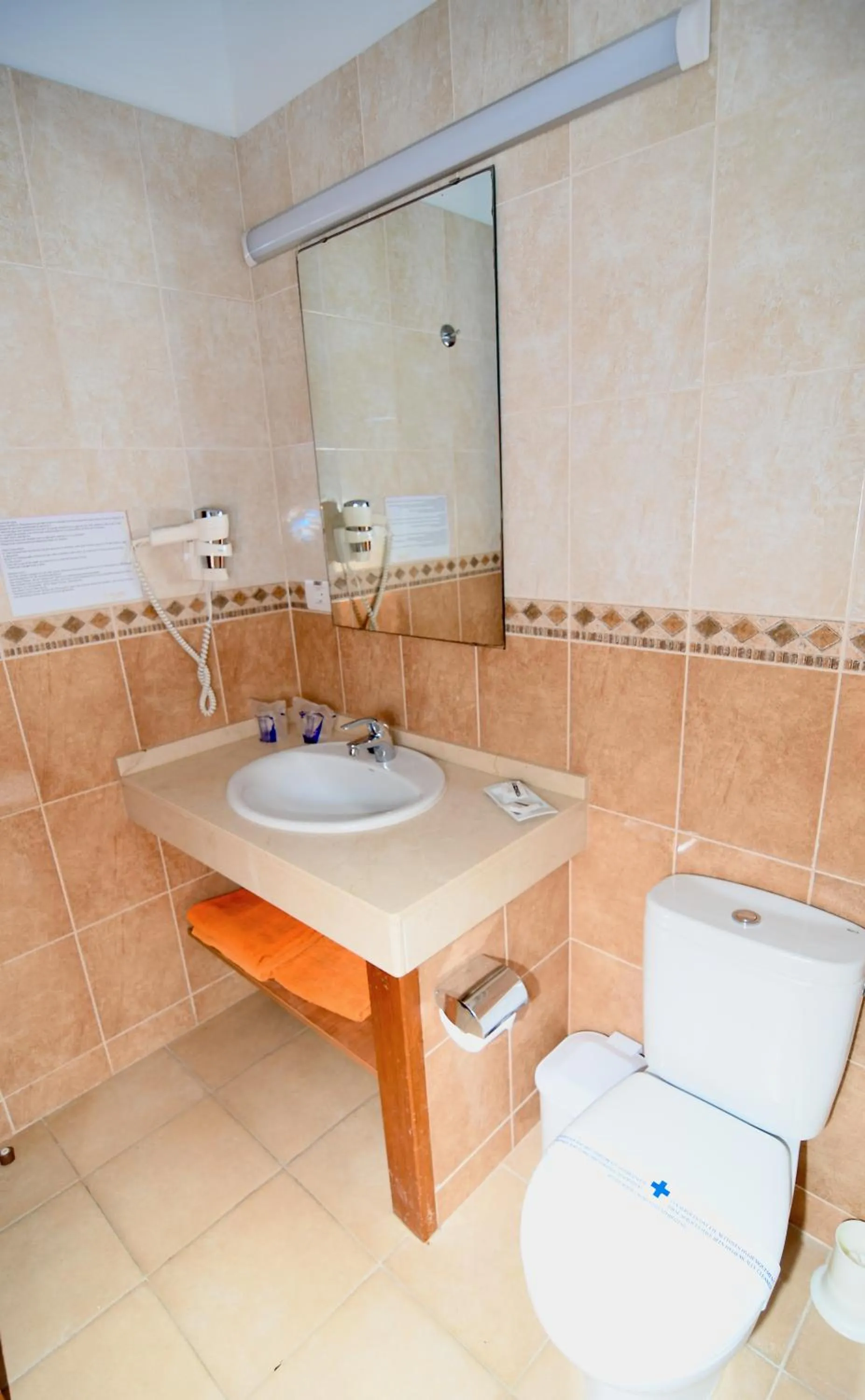 Bathroom in Playamar Bungalows