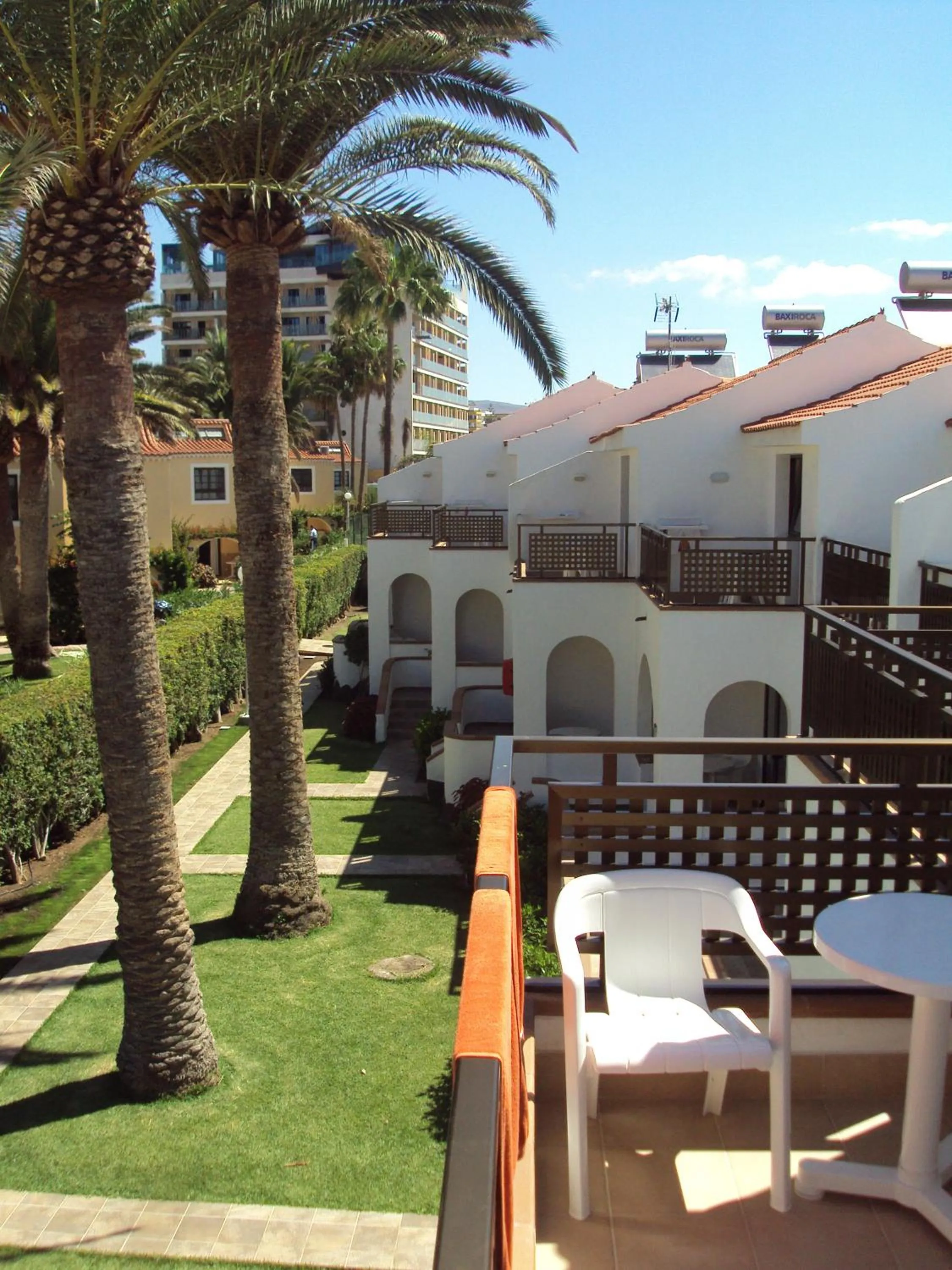 Balcony/Terrace in Playamar Bungalows