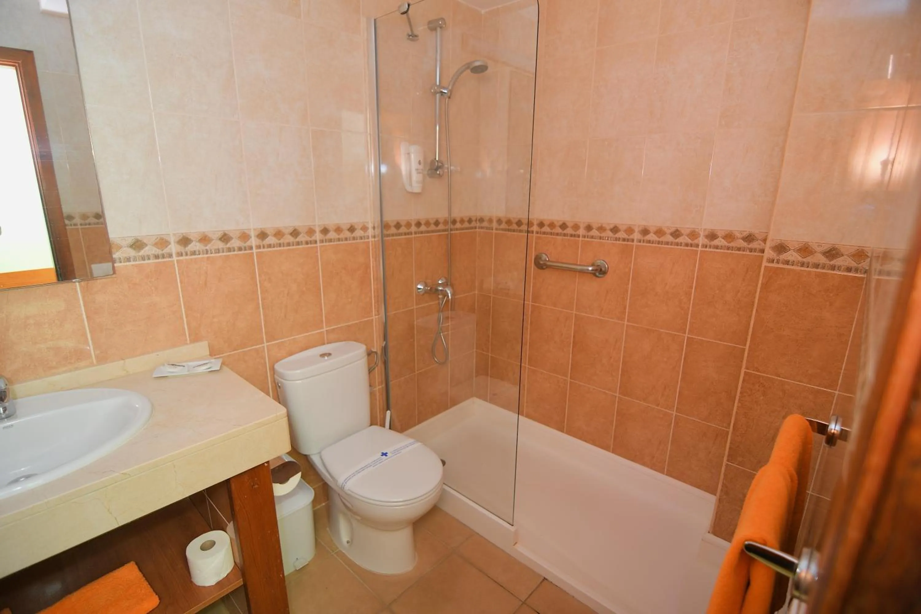 Bathroom in Playamar Bungalows
