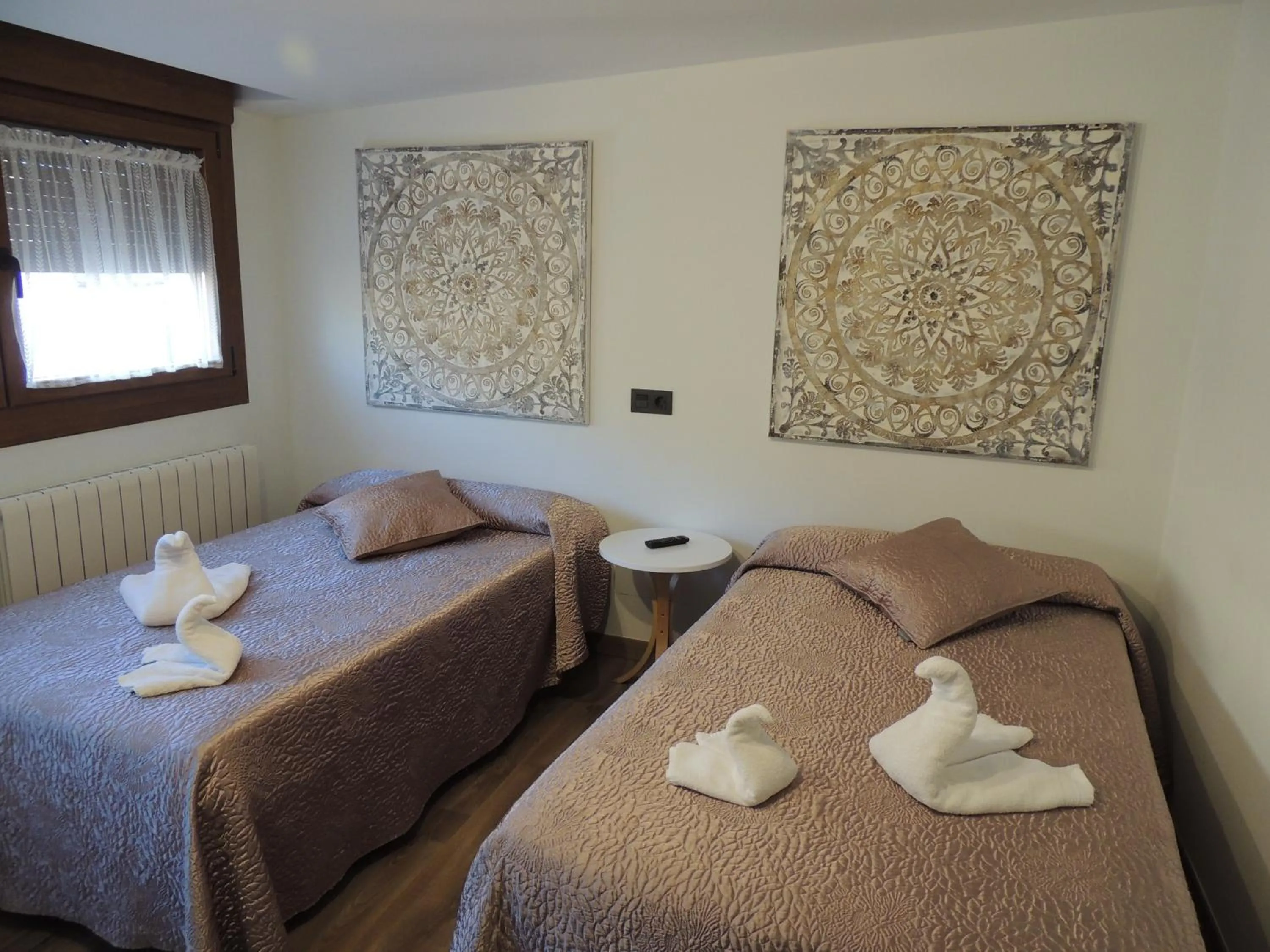 Bed in Hotel La Huella Del Camino