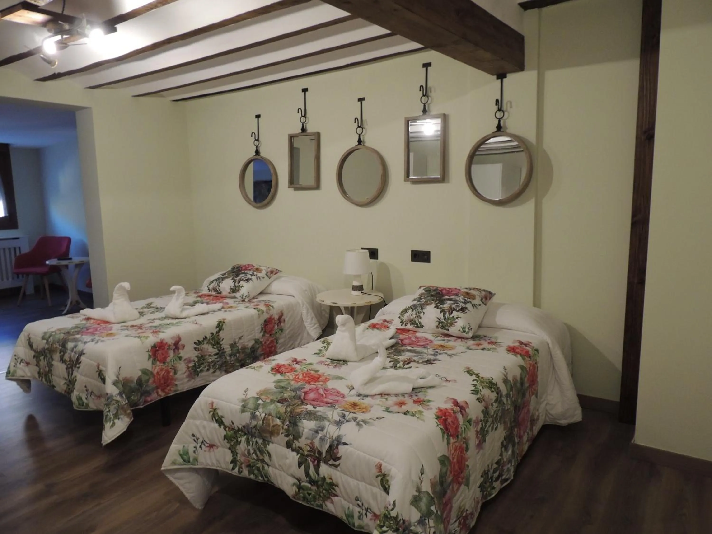 Bed in Hotel La Huella Del Camino