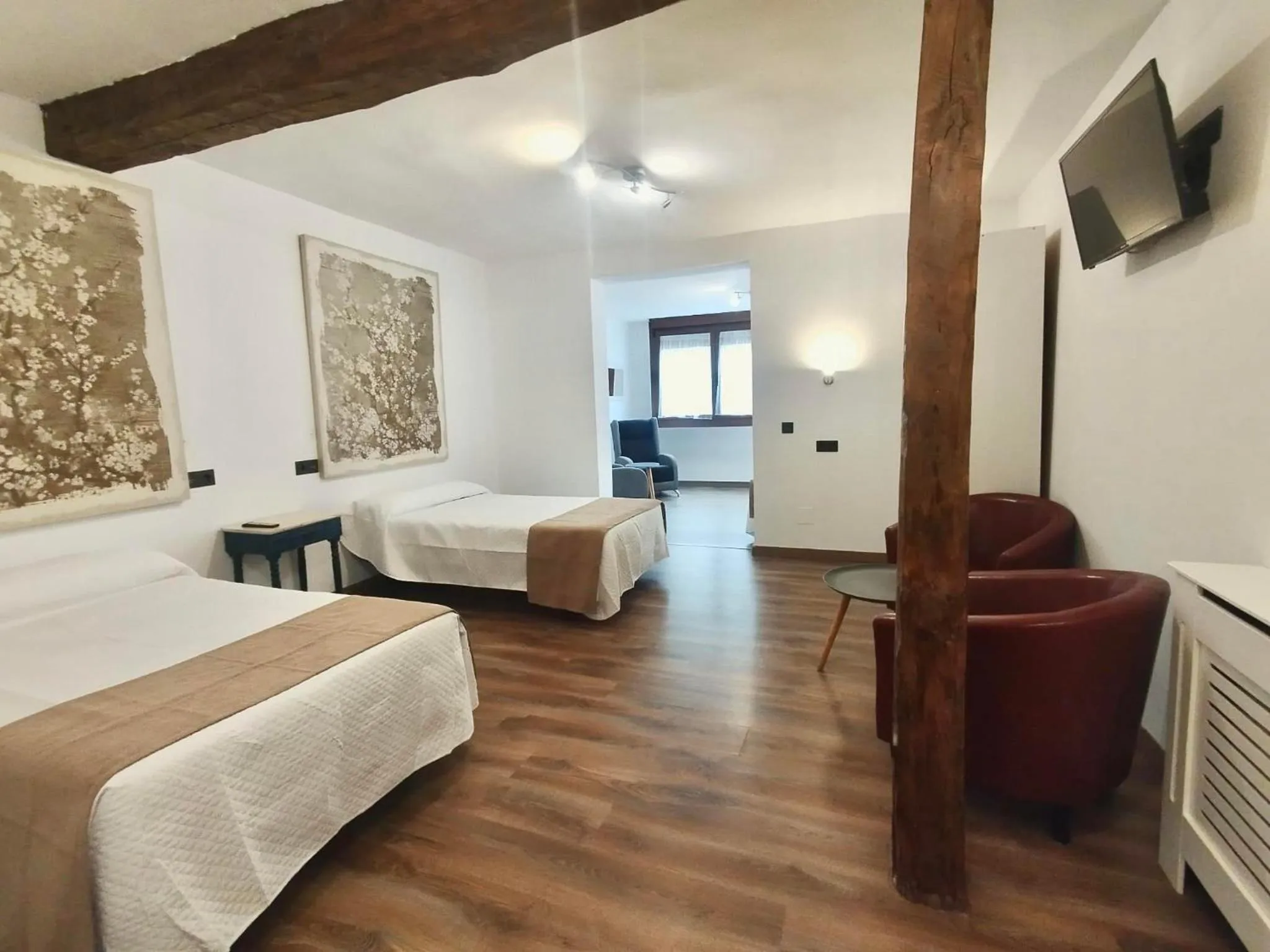 Bed in Hotel La Huella Del Camino